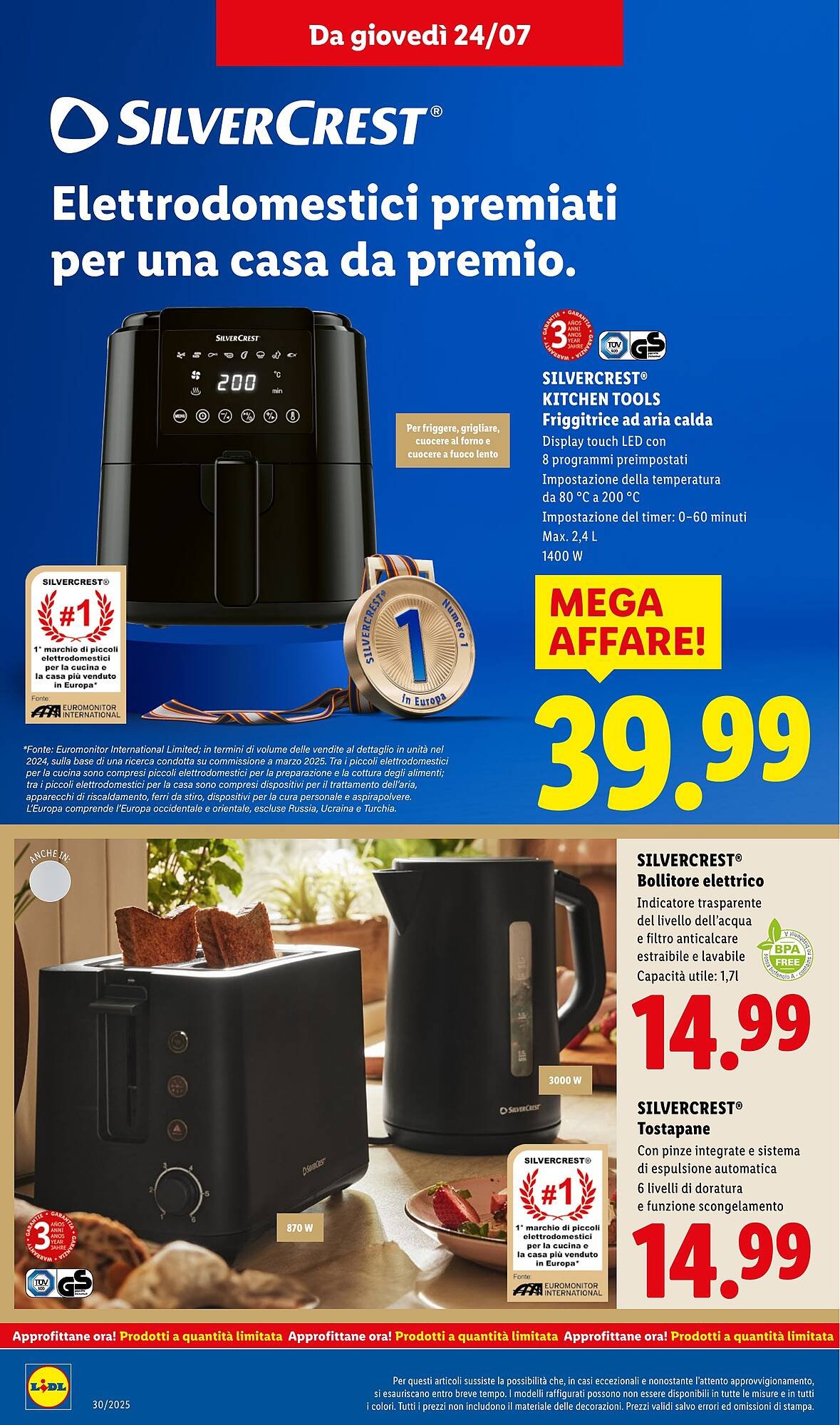 Volantino Lidl (2025-07-21 - 2025-07-27)