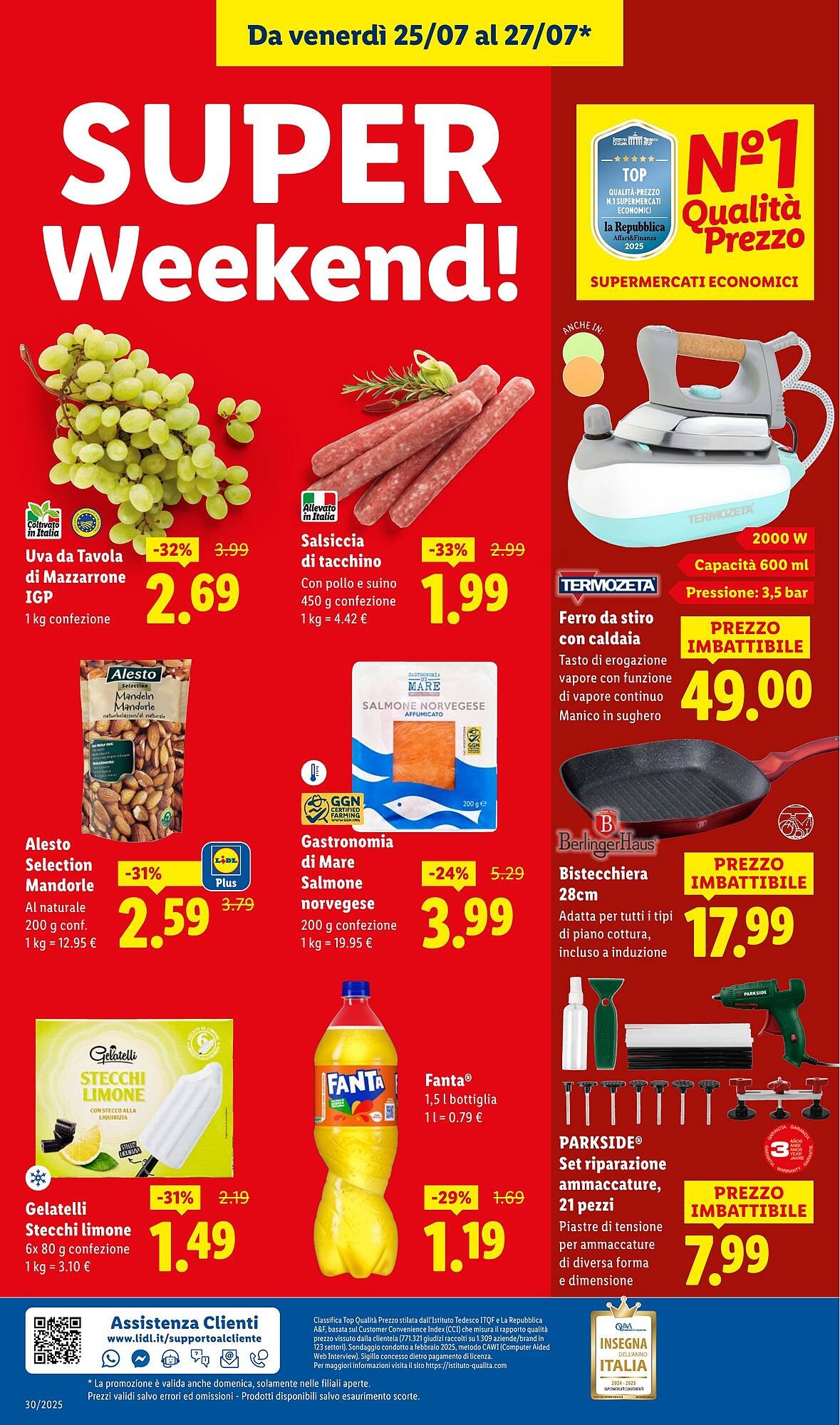 Volantino Lidl (2025-07-21 - 2025-07-27)