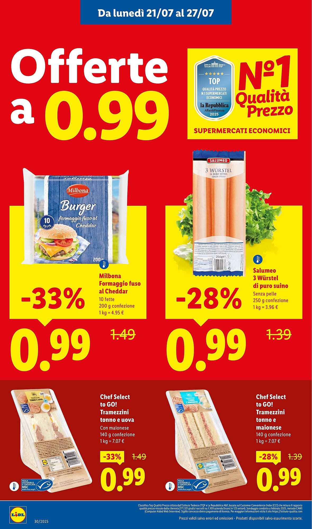 Volantino Lidl (2025-07-21 - 2025-07-27)