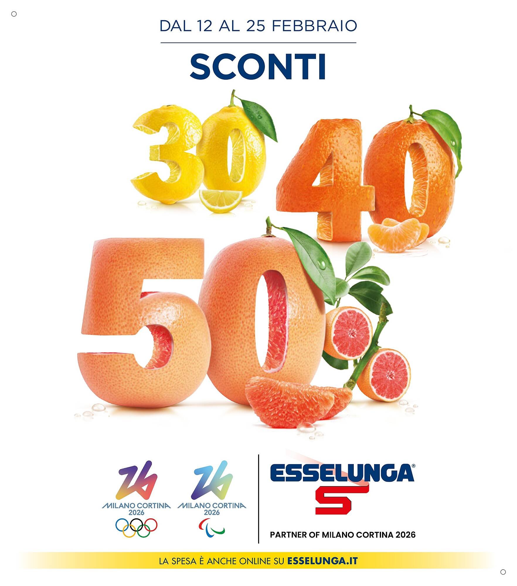 Volantino Esselunga (2026-02-12 - 2026-02-25)