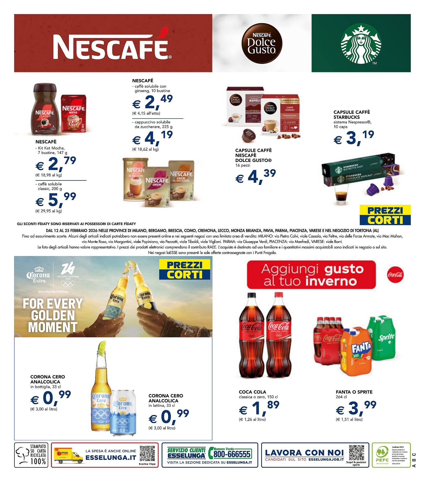 Volantino Esselunga (2026-02-12 - 2026-02-25)