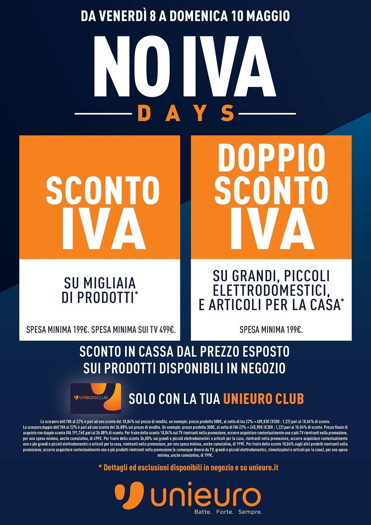 Volantino Unieuro (2026-05-08 - 2026-05-10)