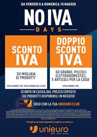 Volantino Unieuro (2026-05-08 - 2026-05-10)