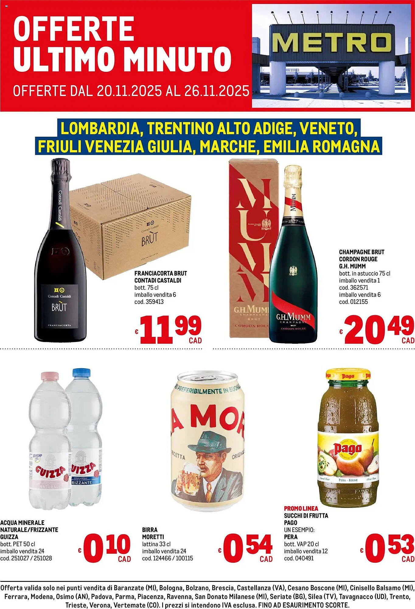 Volantino Metro (2025-11-20 - 2025-11-26)