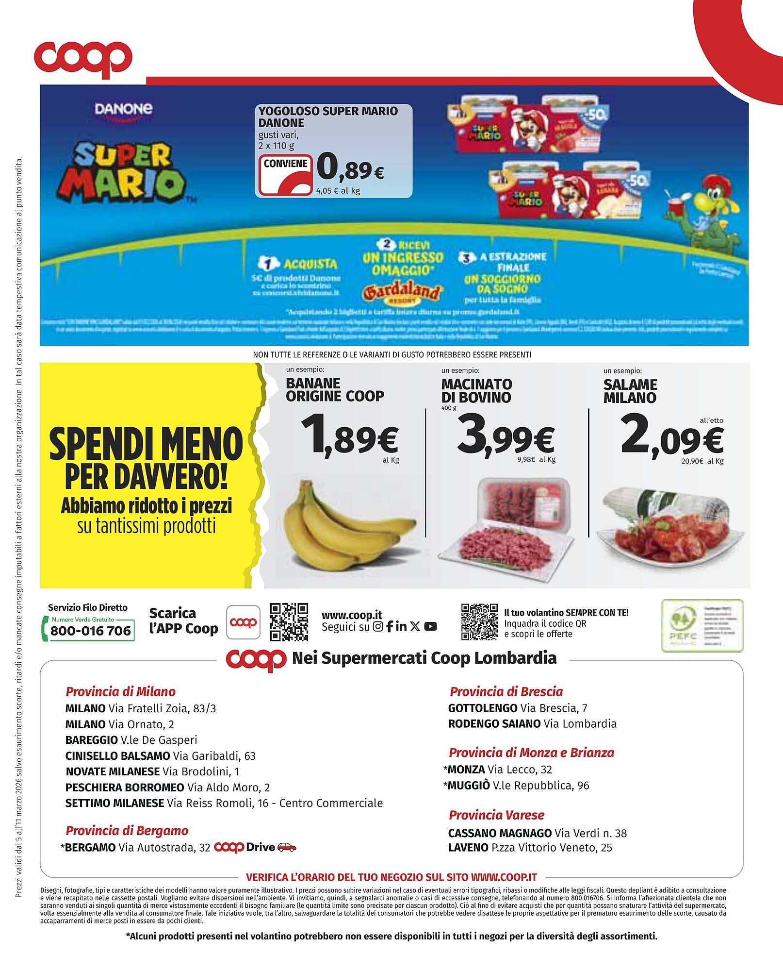 Volantino Coop (2026-03-05 - 2026-03-11)