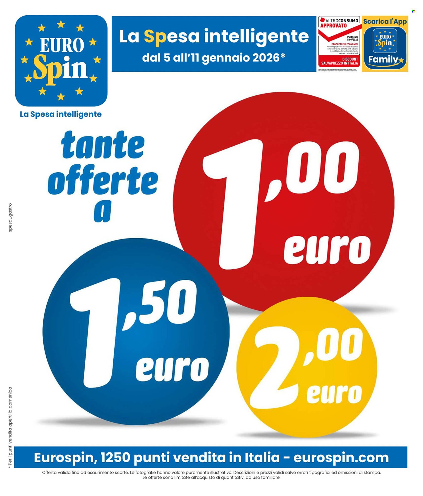 Volantino Eurospin (2026-01-05 - 2026-01-11)