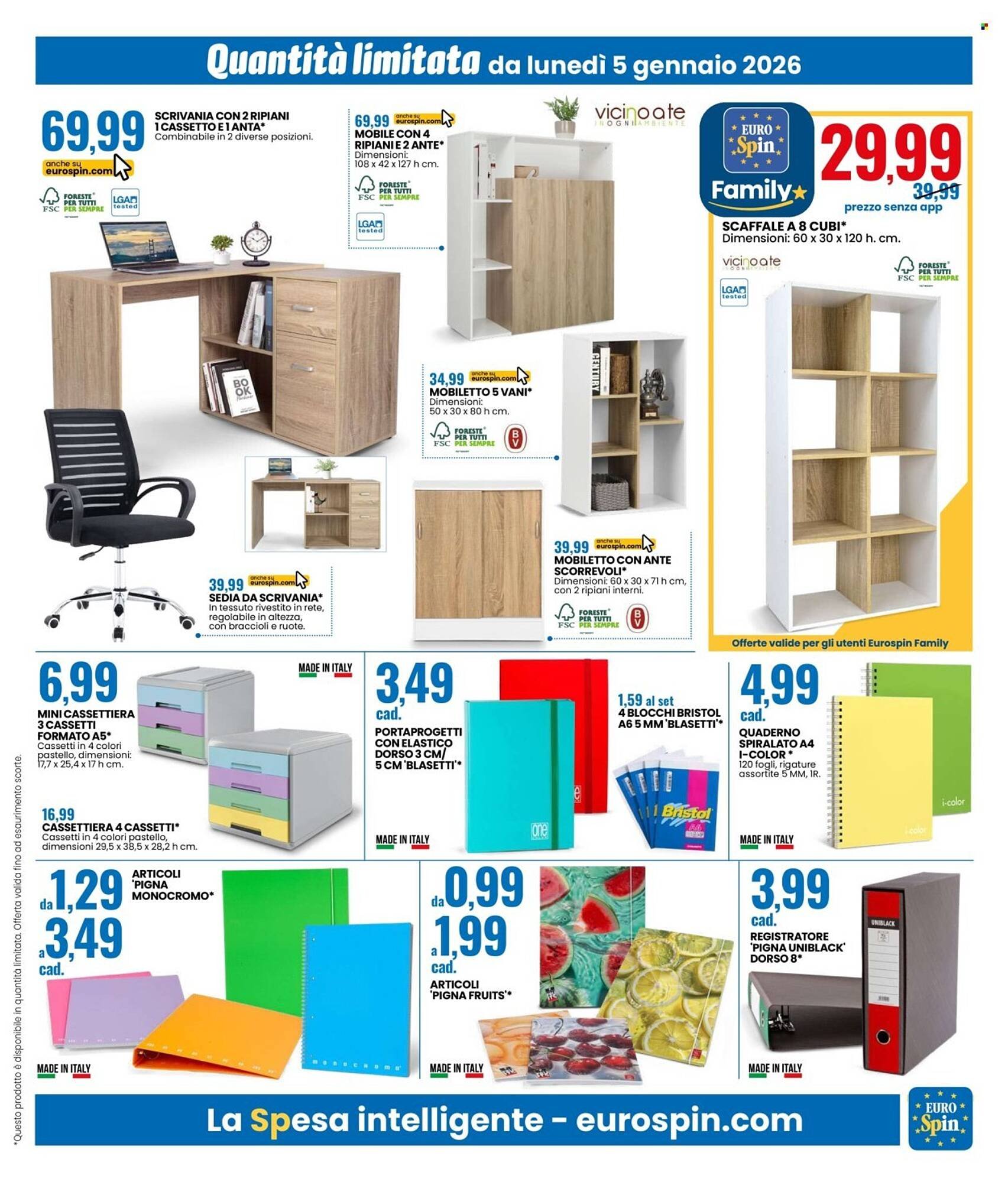 Volantino Eurospin (2026-01-05 - 2026-01-11)