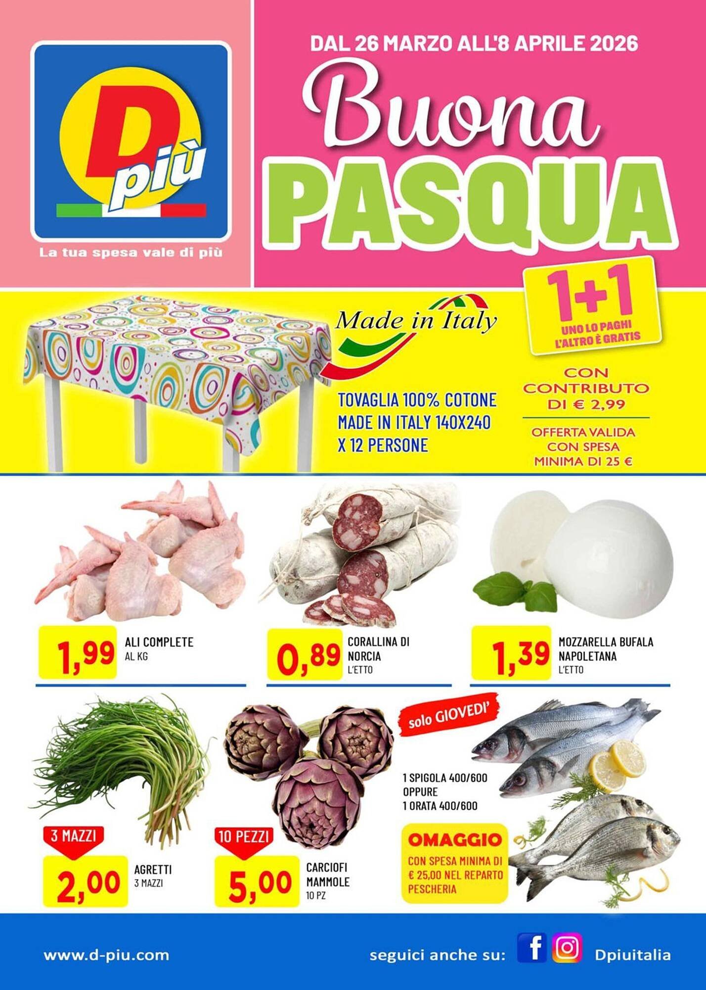 Volantino DPiù (2026-03-26 - 2026-04-09)