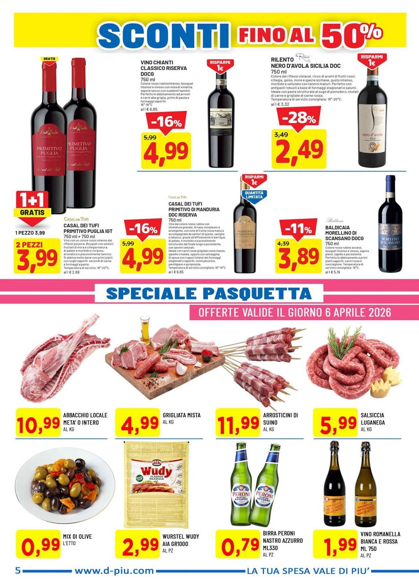 Volantino DPiù (2026-03-26 - 2026-04-09)