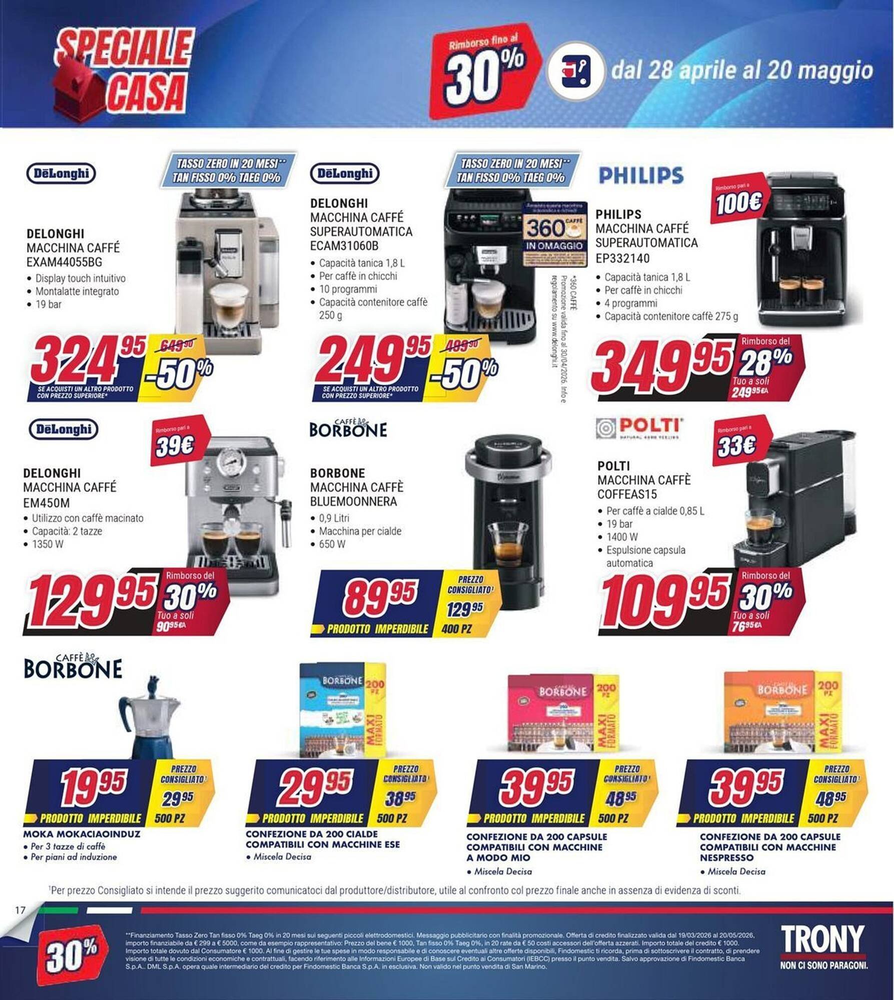 Volantino Trony (2026-04-28 - 2026-05-20)