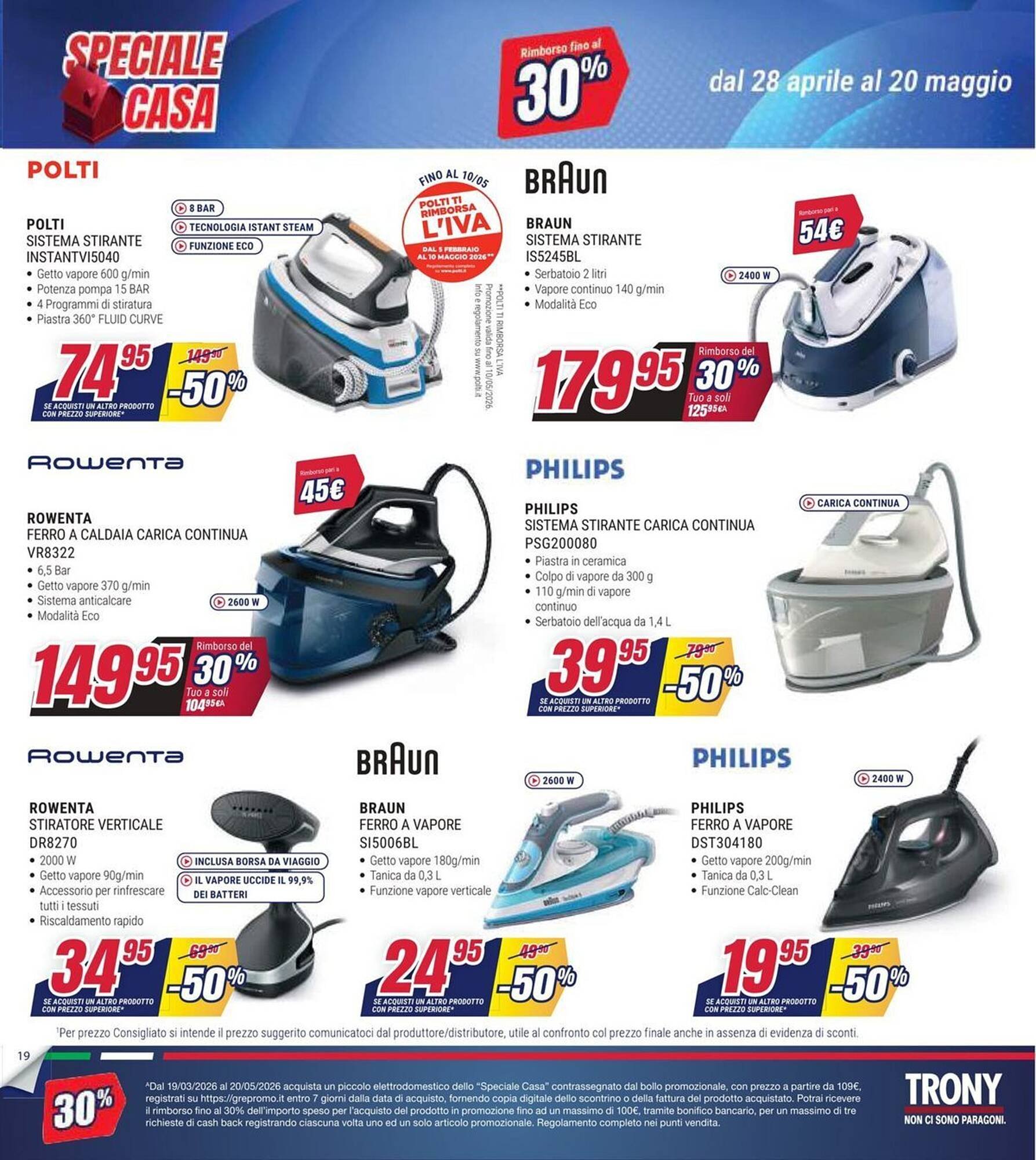 Volantino Trony (2026-04-28 - 2026-05-20)