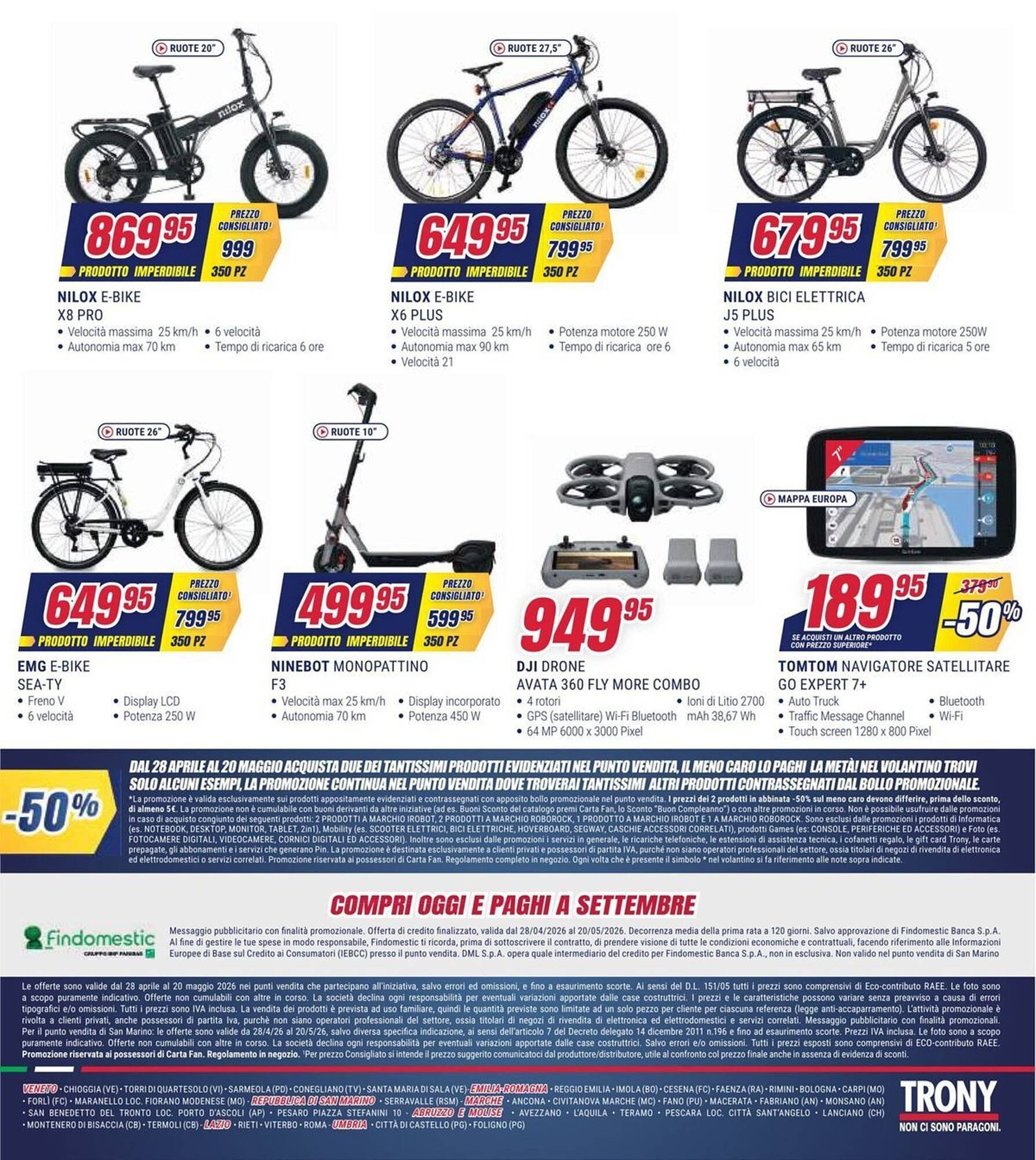 Volantino Trony (2026-04-28 - 2026-05-20)