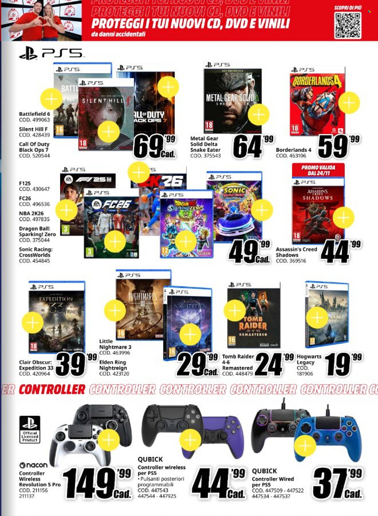 Volantino MediaWorld (2025-11-20 - 2025-11-30)