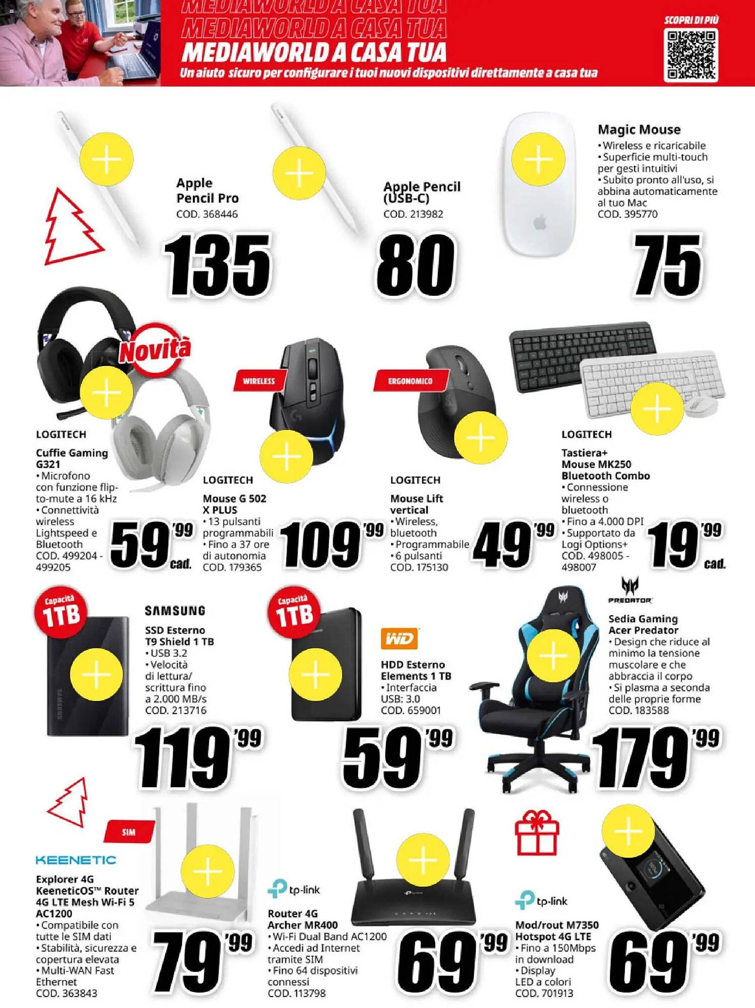 Volantino MediaWorld (2025-12-15 - 2025-12-26)