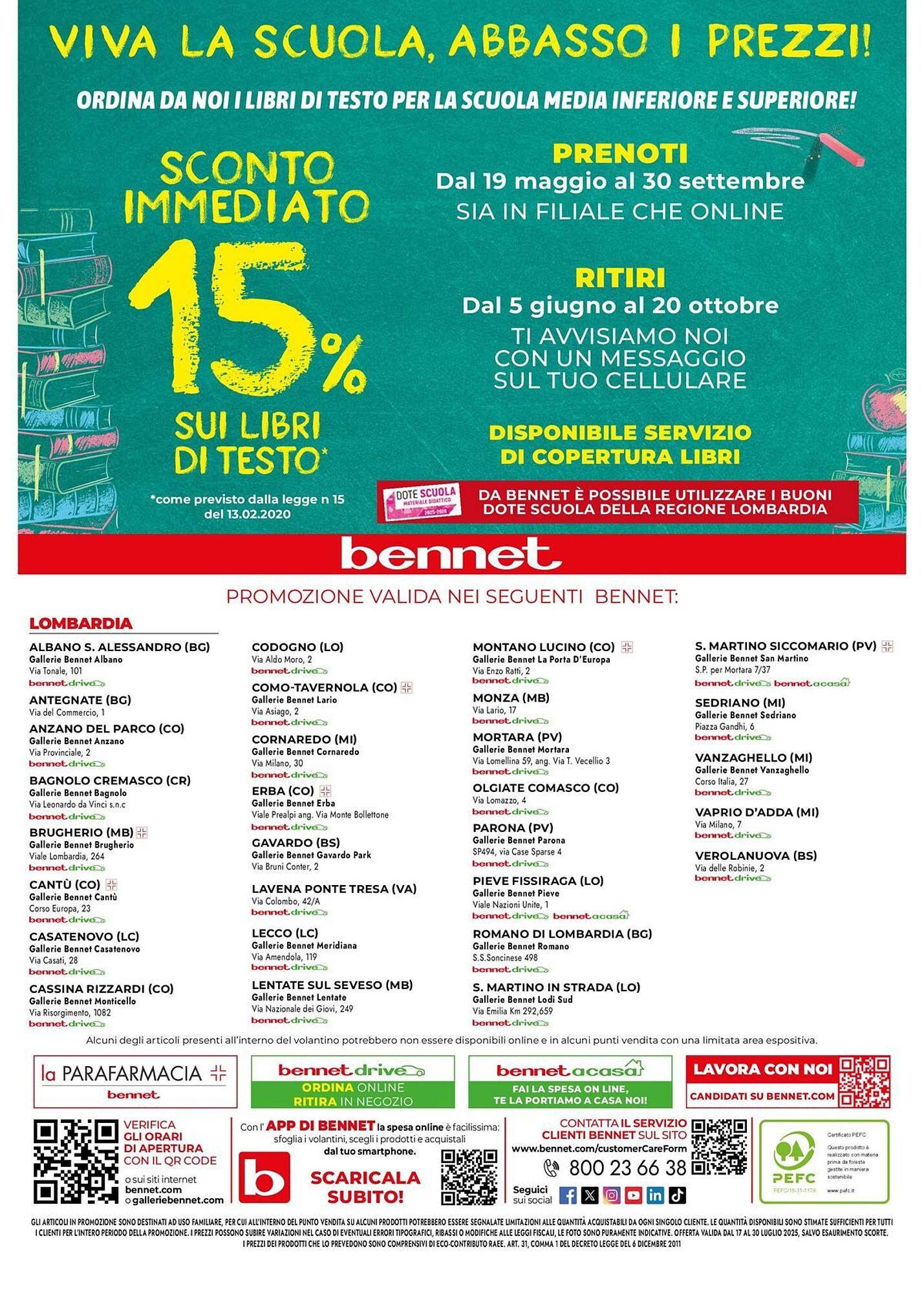 Volantino Bennet (2025-07-17 - 2025-07-30)