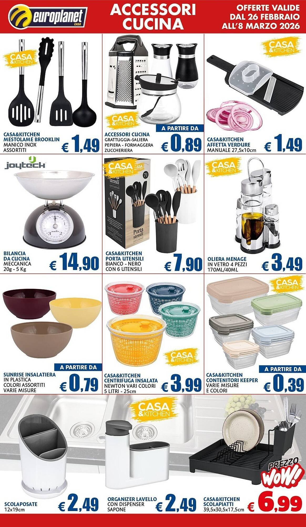 Volantino Europlanet Casa (2026-02-26 - 2026-03-08)