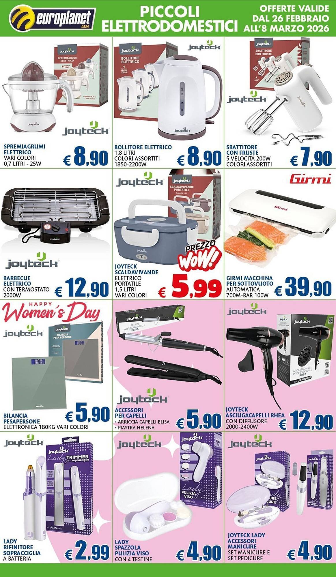 Volantino Europlanet Casa (2026-02-26 - 2026-03-08)