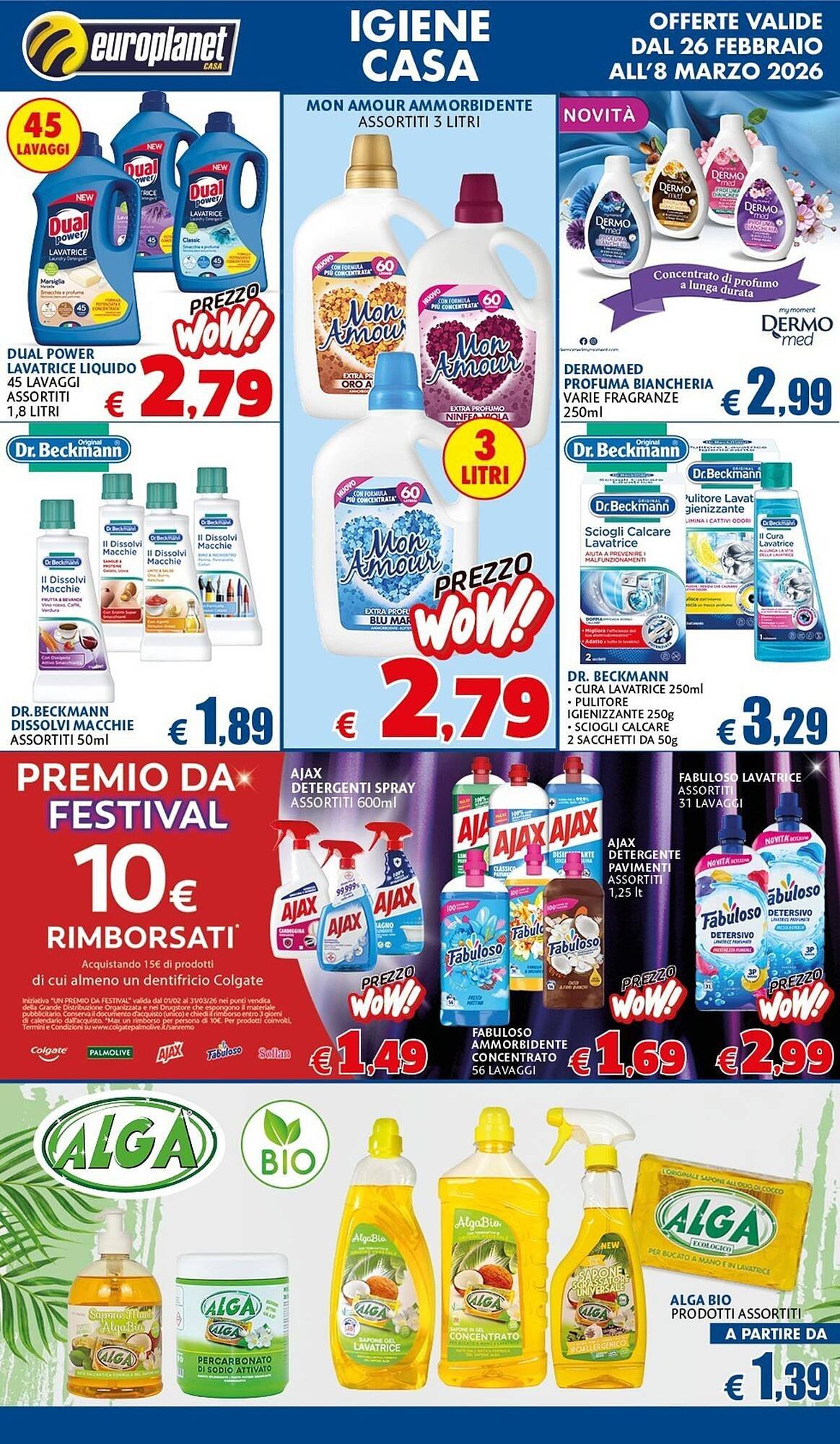 Volantino Europlanet Casa (2026-02-26 - 2026-03-08)