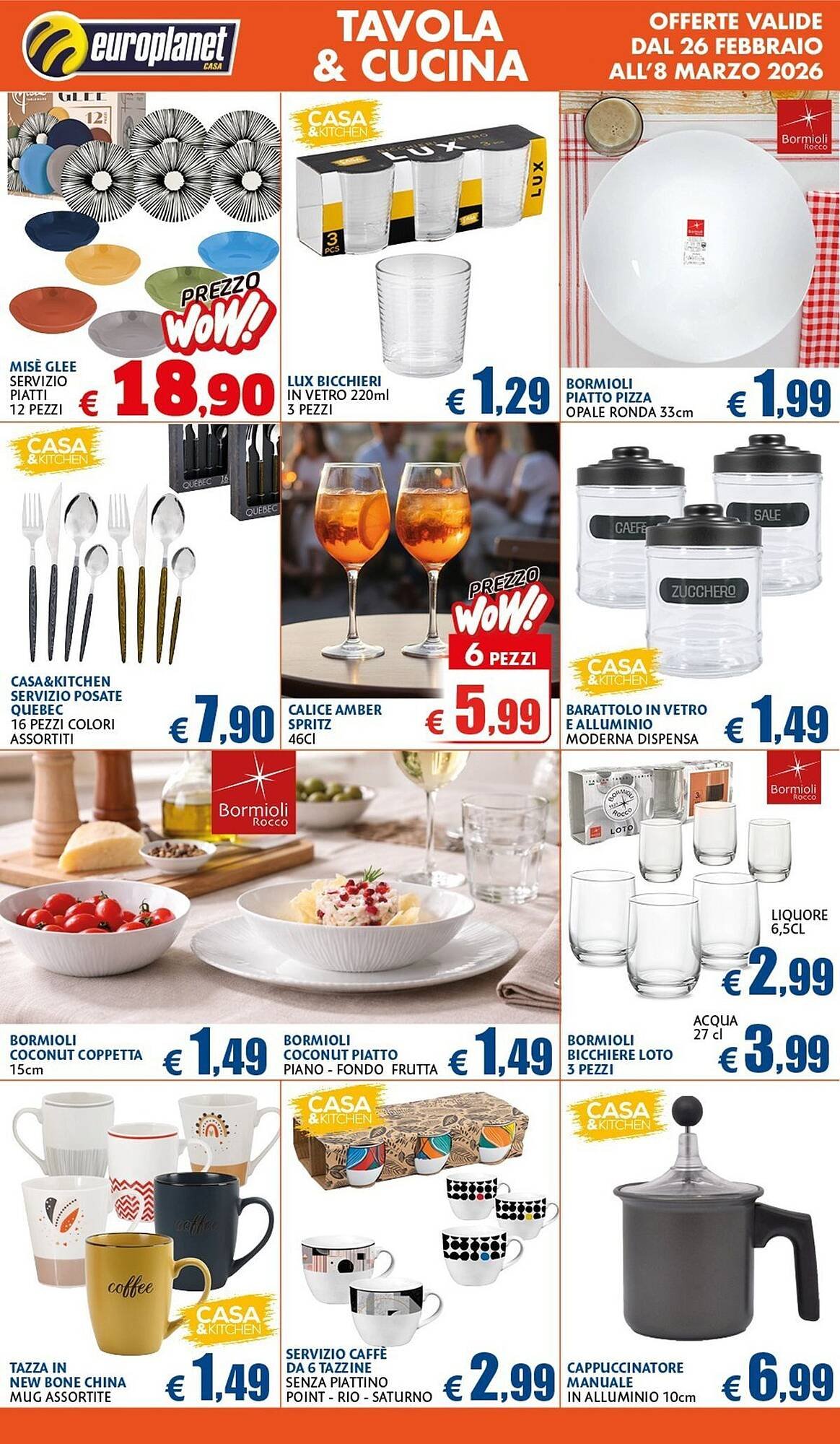 Volantino Europlanet Casa (2026-02-26 - 2026-03-08)