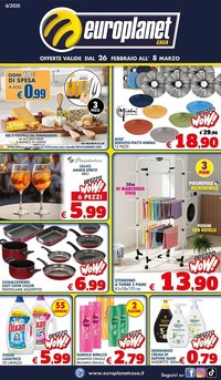 Volantino Europlanet Casa (2026-02-26 - 2026-03-08)