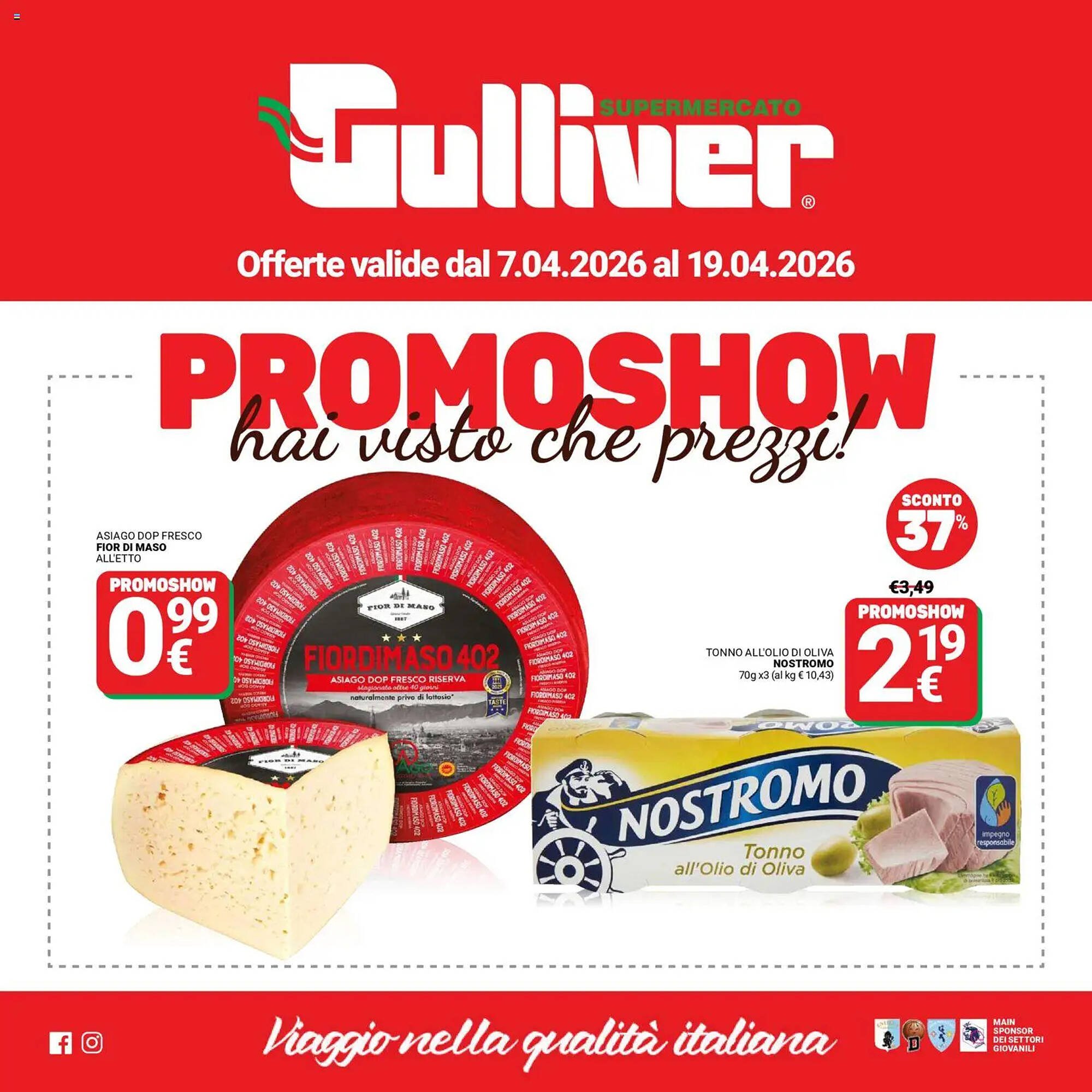 Volantino Supermercati Gulliver (2026-04-07 - 2026-04-19)