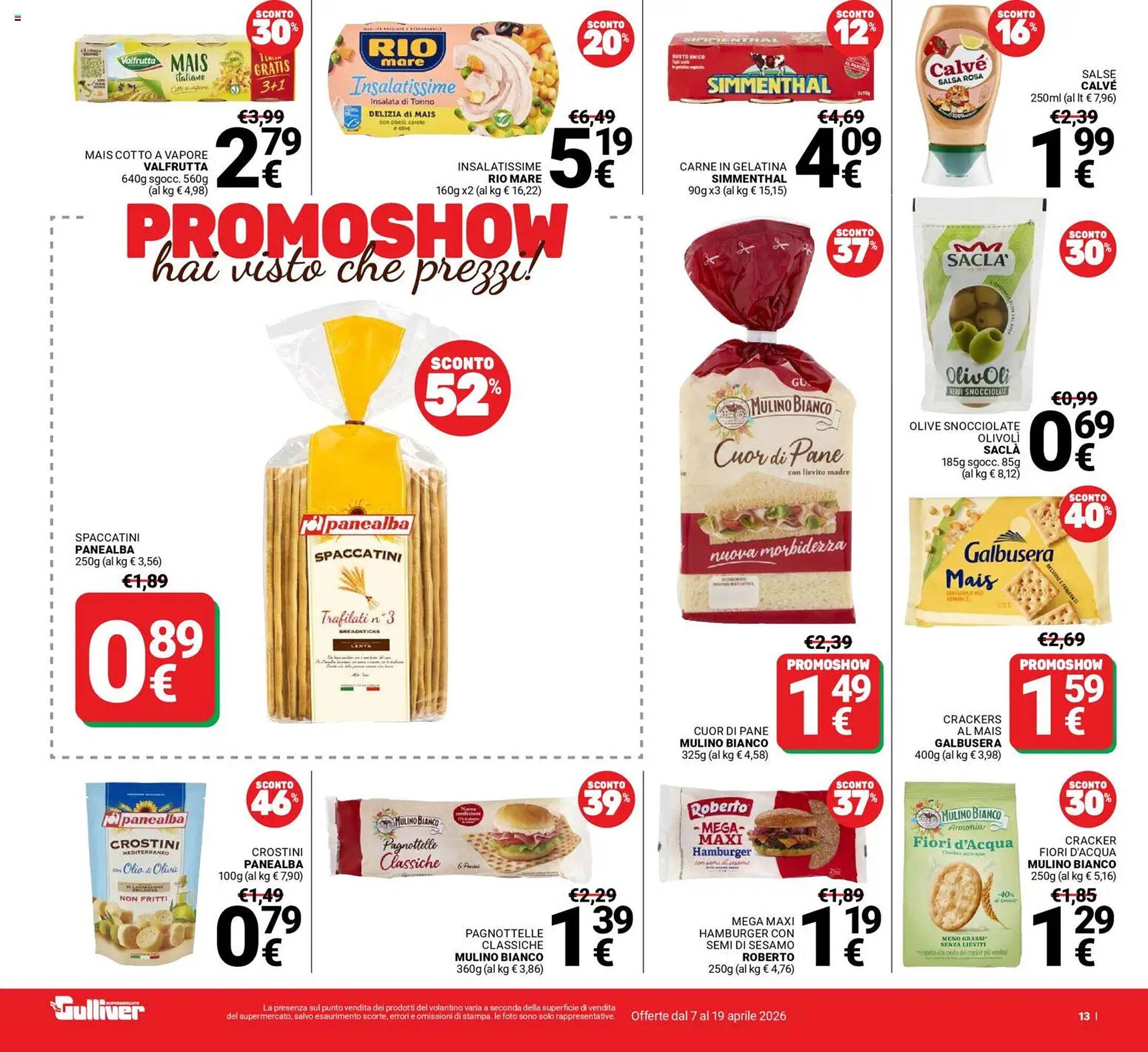 Volantino Supermercati Gulliver (2026-04-07 - 2026-04-19)