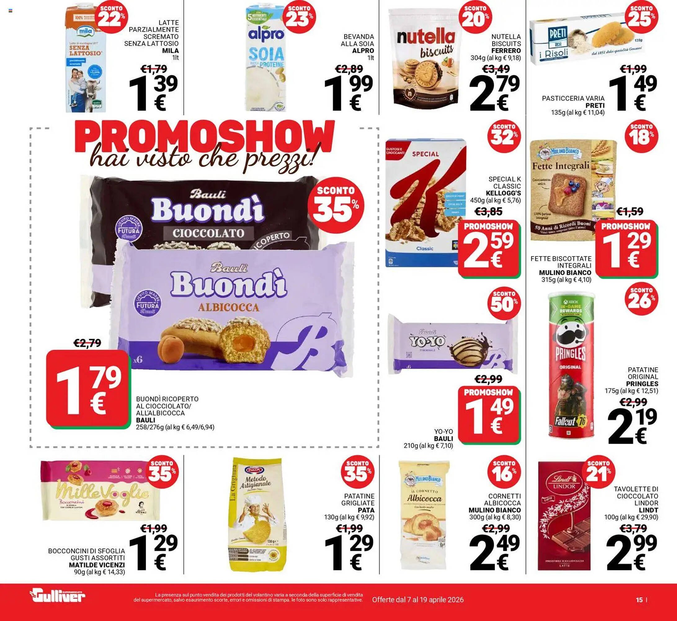 Volantino Supermercati Gulliver (2026-04-07 - 2026-04-19)