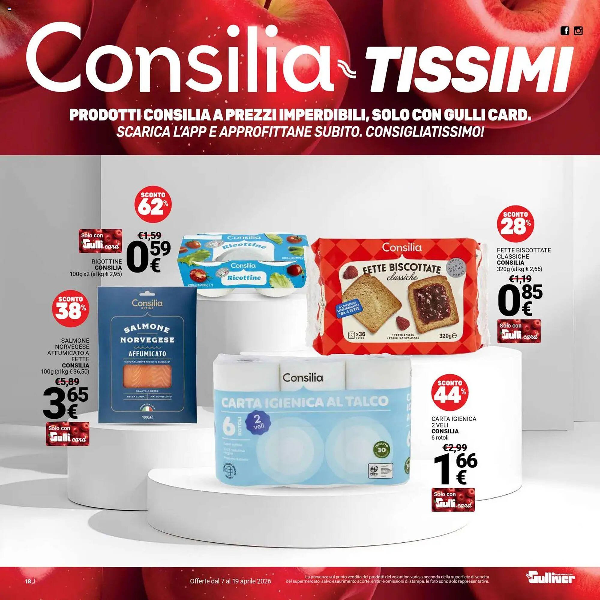 Volantino Supermercati Gulliver (2026-04-07 - 2026-04-19)