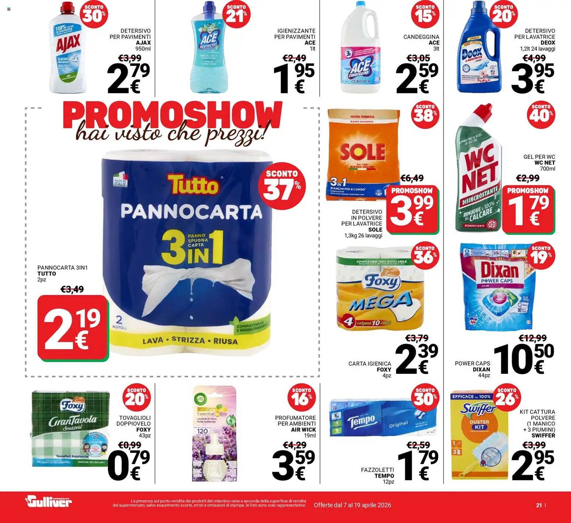 Volantino Supermercati Gulliver (2026-04-07 - 2026-04-19)
