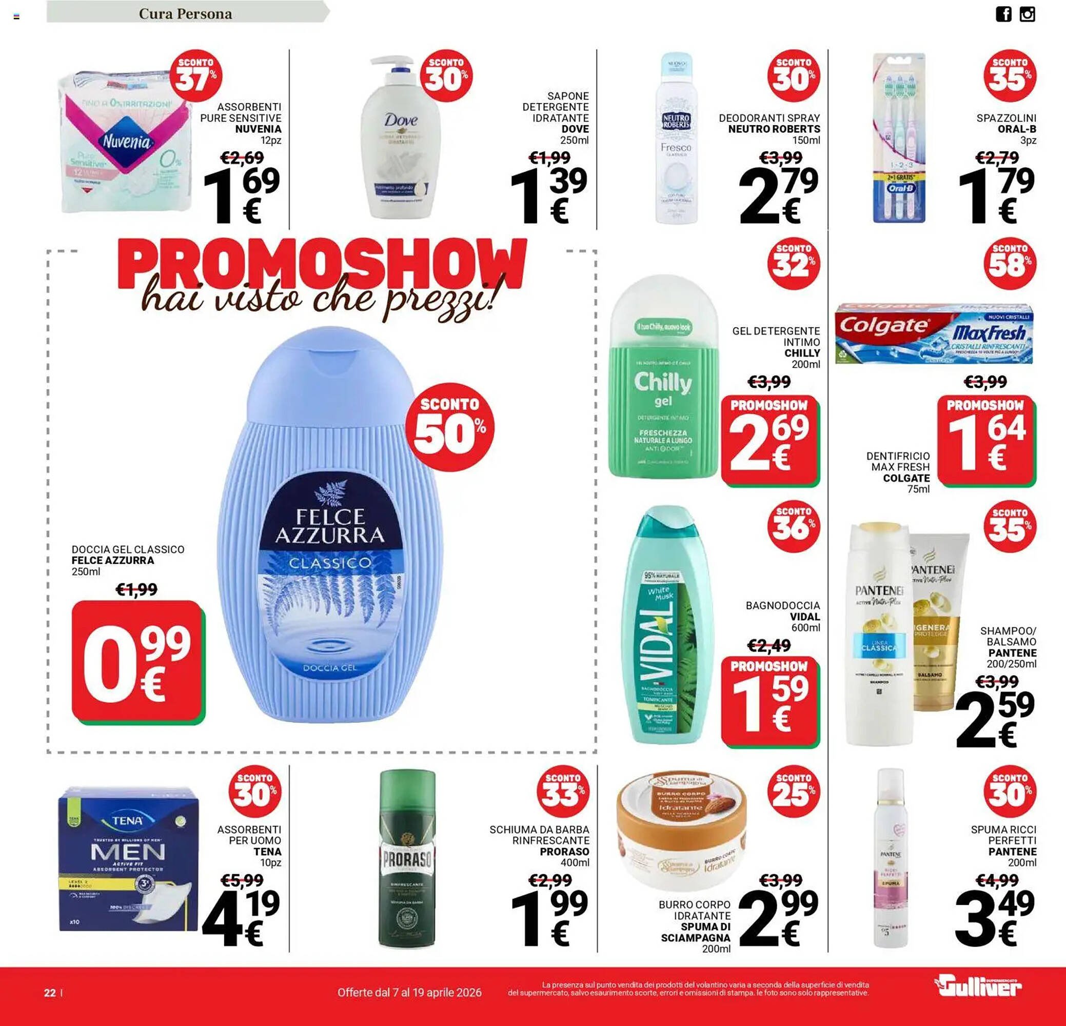 Volantino Supermercati Gulliver (2026-04-07 - 2026-04-19)