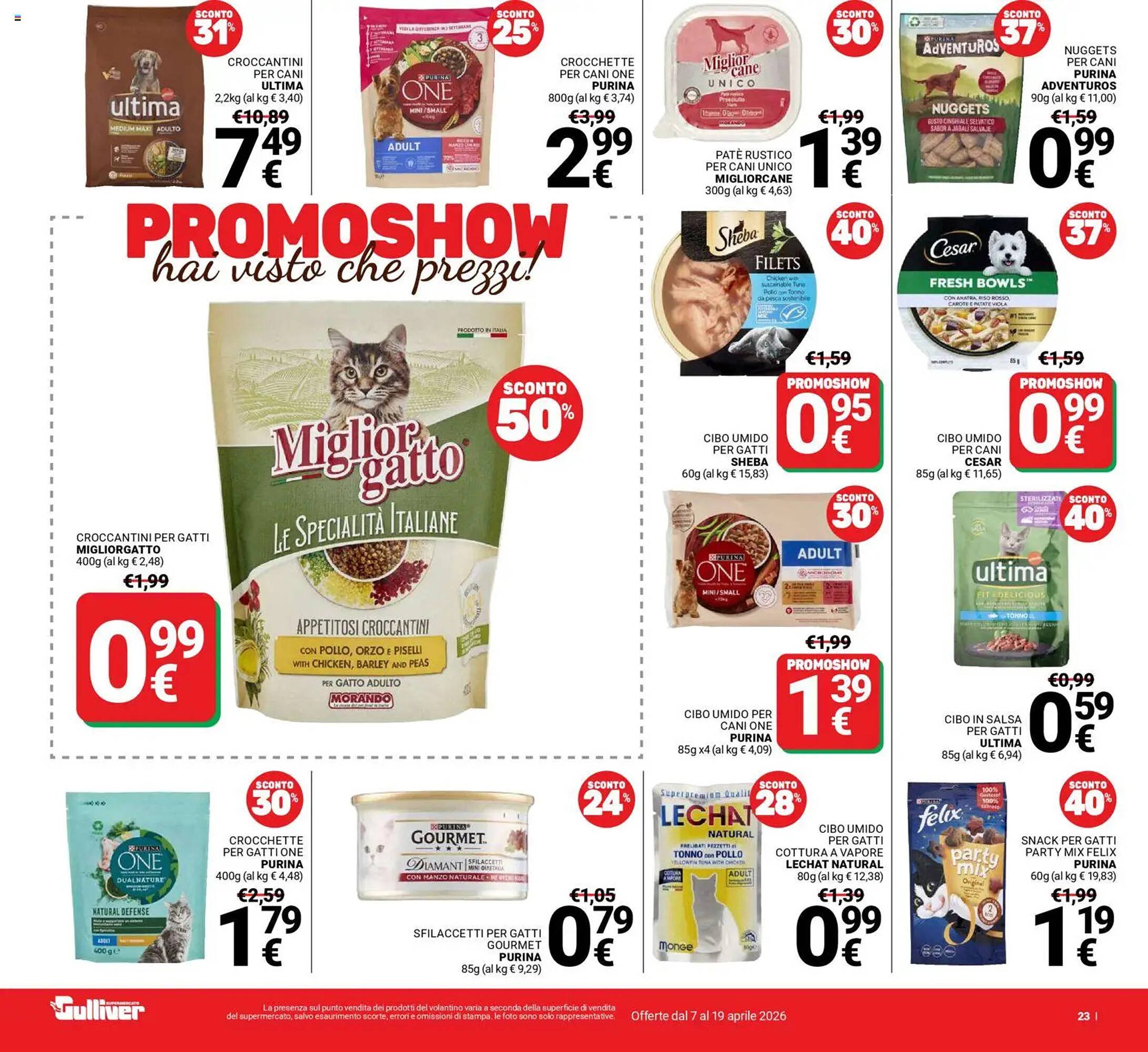Volantino Supermercati Gulliver (2026-04-07 - 2026-04-19)