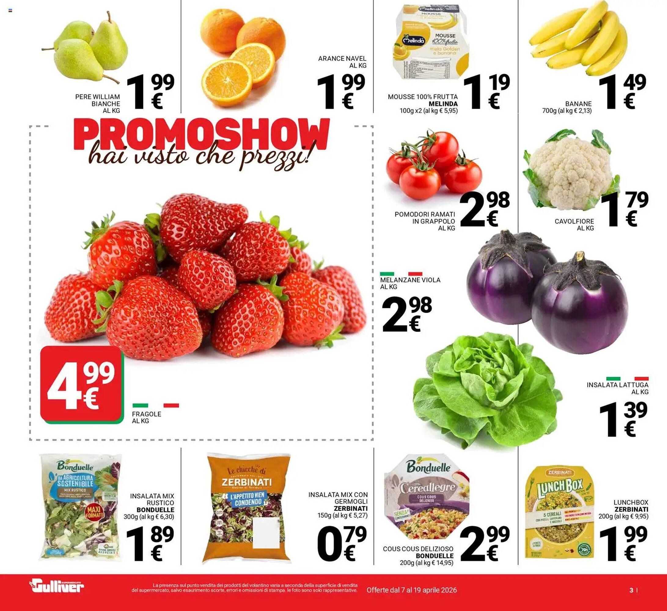 Volantino Supermercati Gulliver (2026-04-07 - 2026-04-19)
