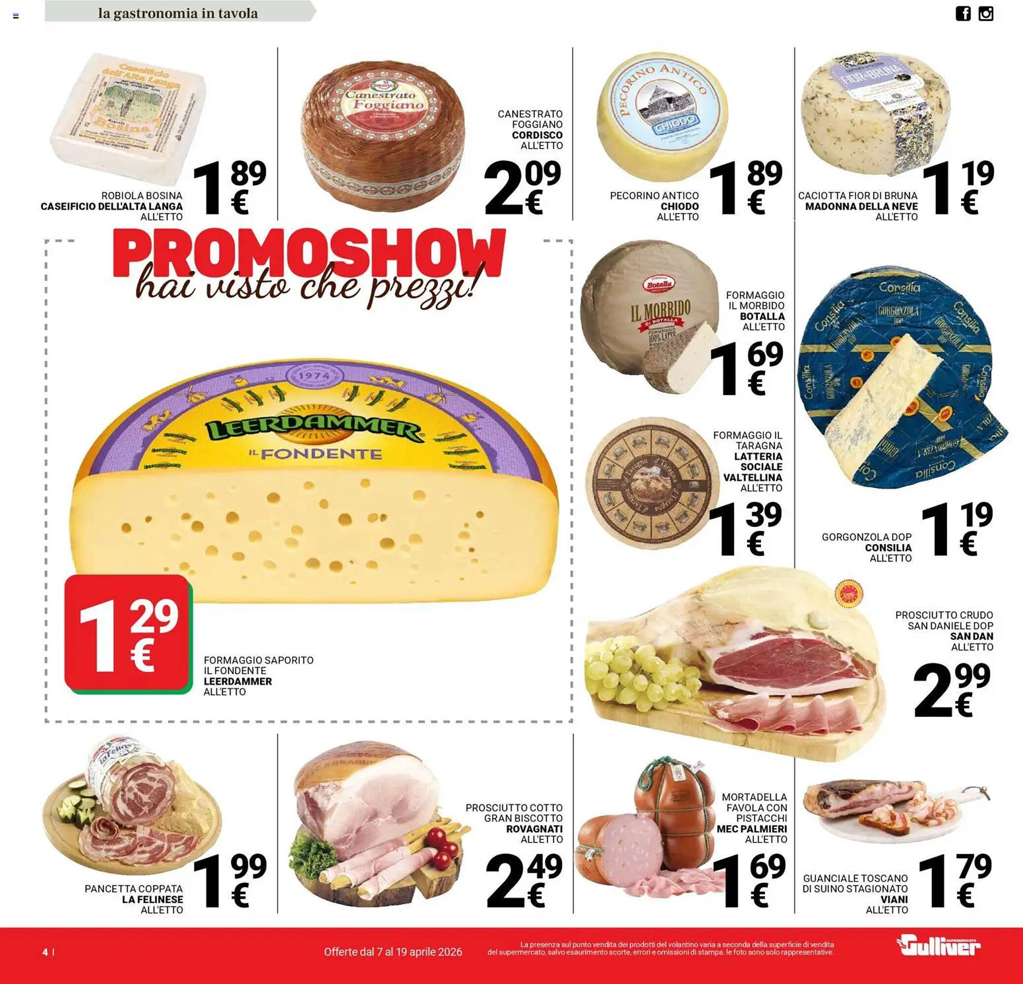 Volantino Supermercati Gulliver (2026-04-07 - 2026-04-19)