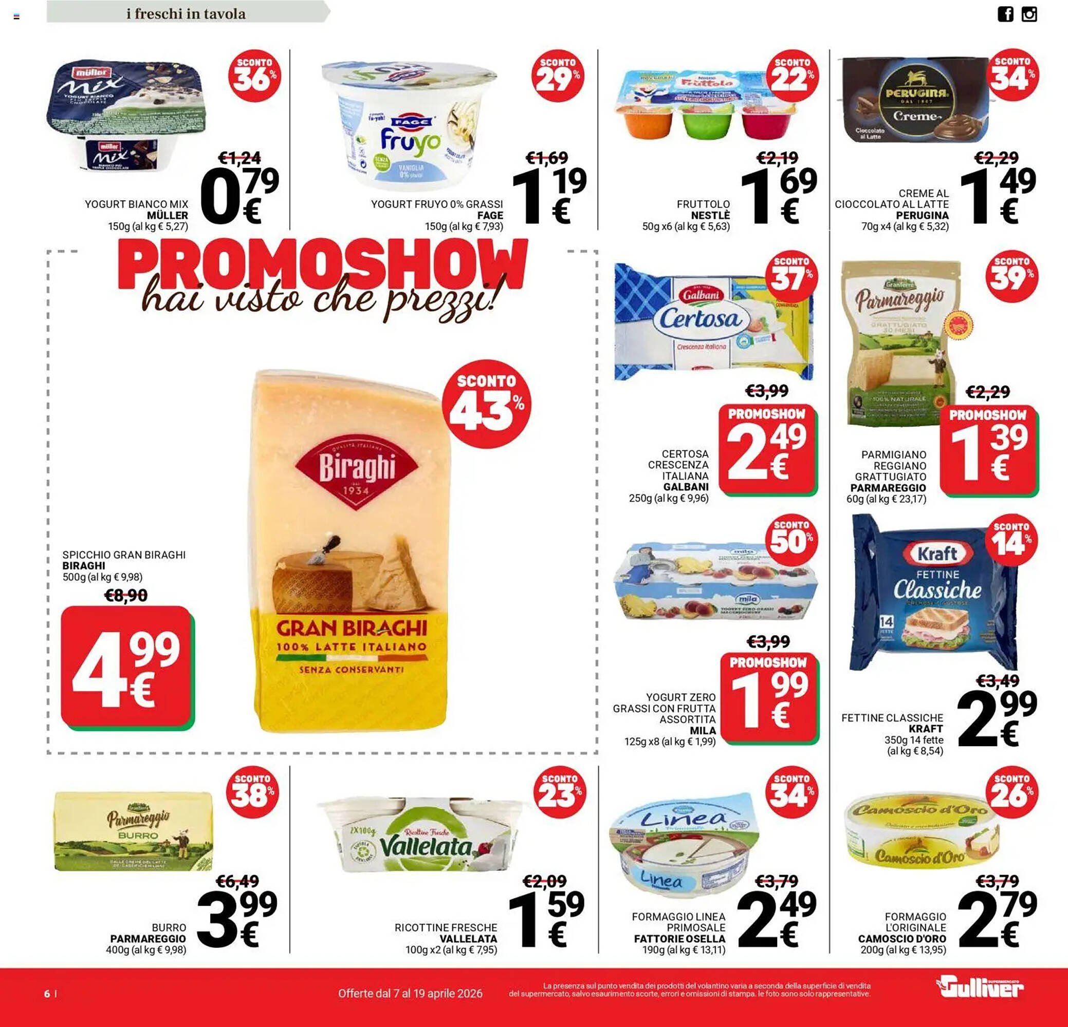 Volantino Supermercati Gulliver (2026-04-07 - 2026-04-19)