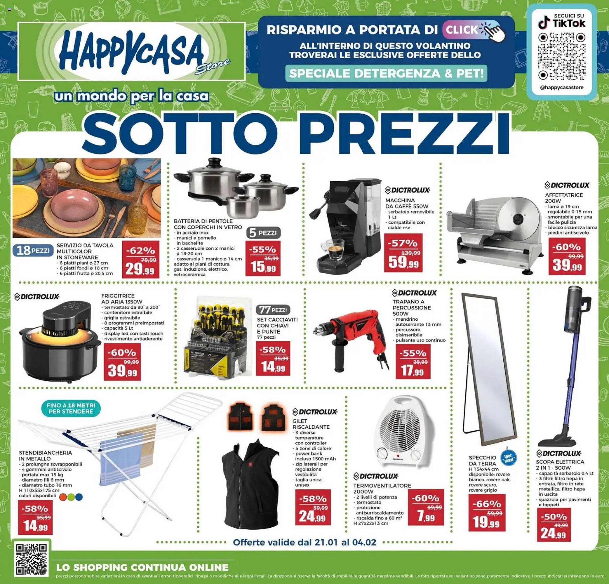 Volantino Happy Casa (2026-01-21 - 2026-02-04)