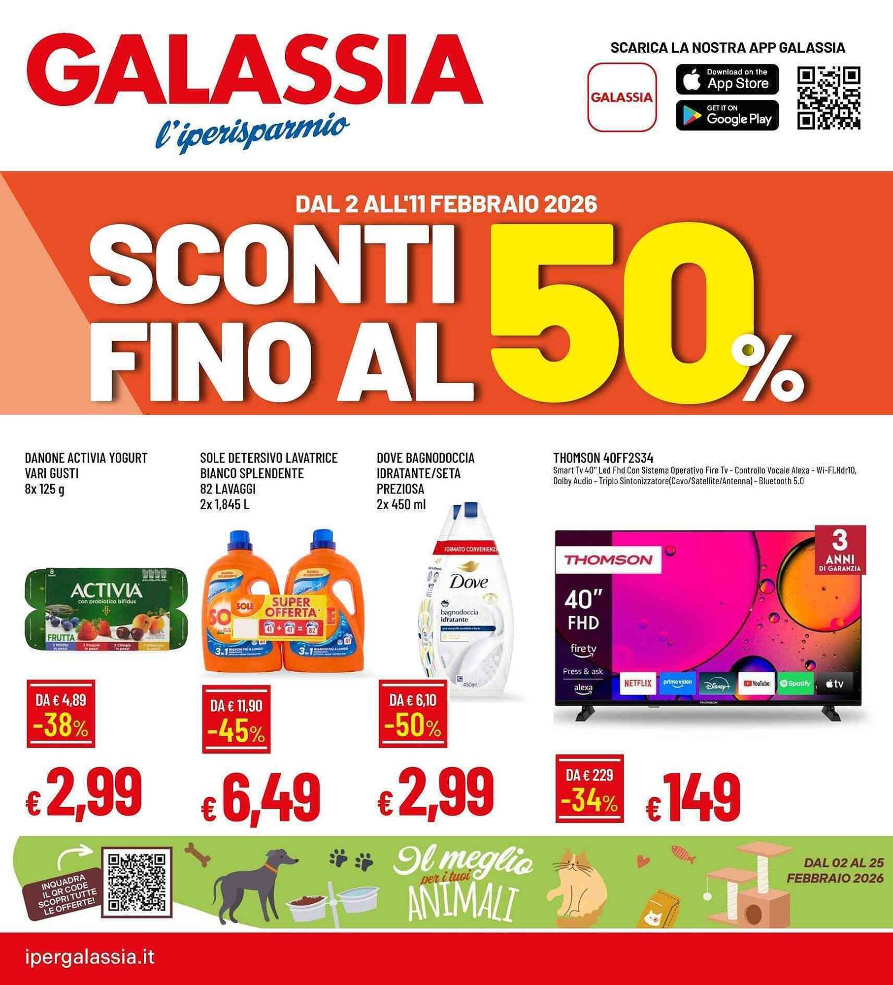 Volantino Galassia (2026-02-02 - 2026-02-11)