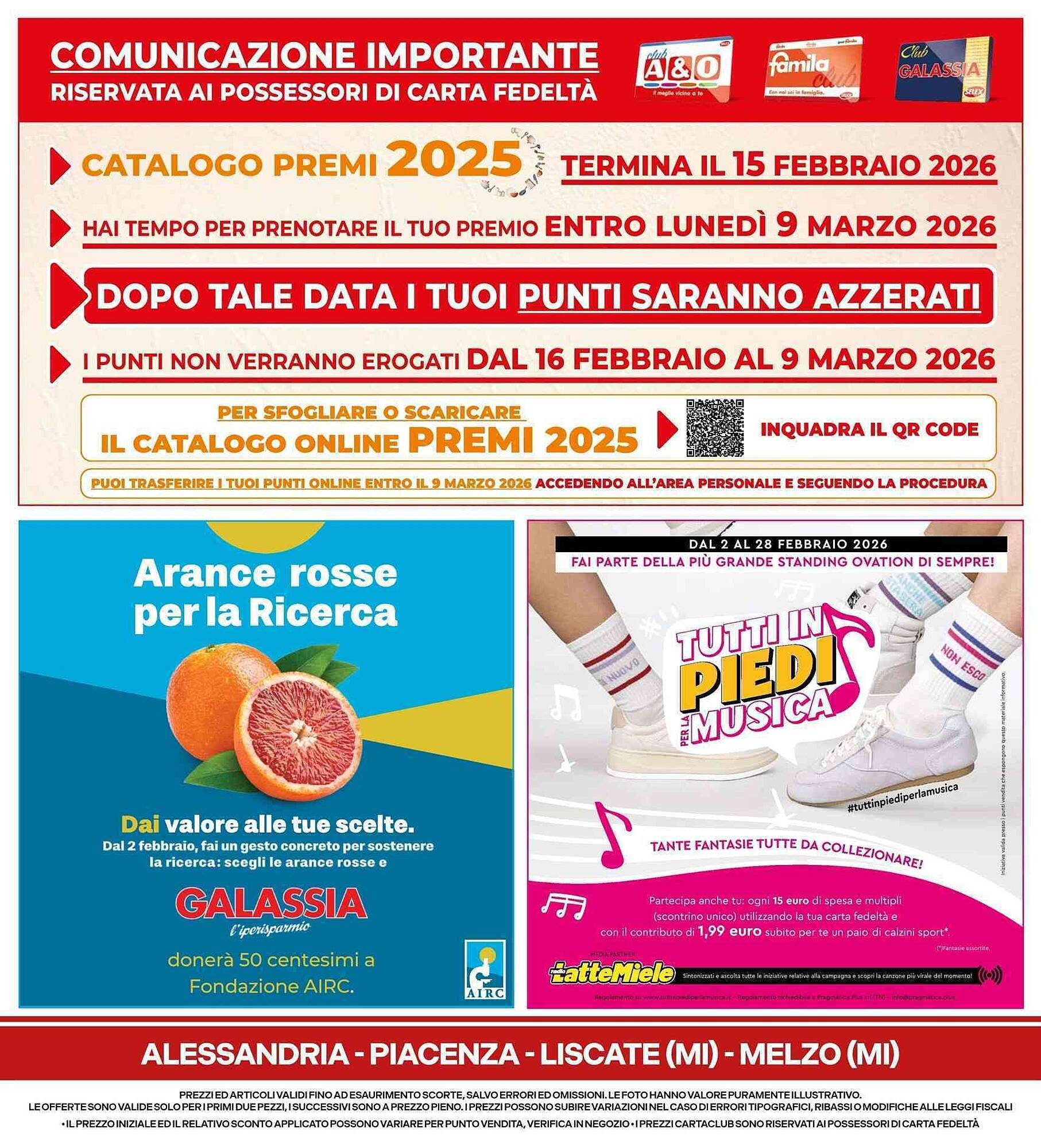 Volantino Galassia (2026-02-02 - 2026-02-11)