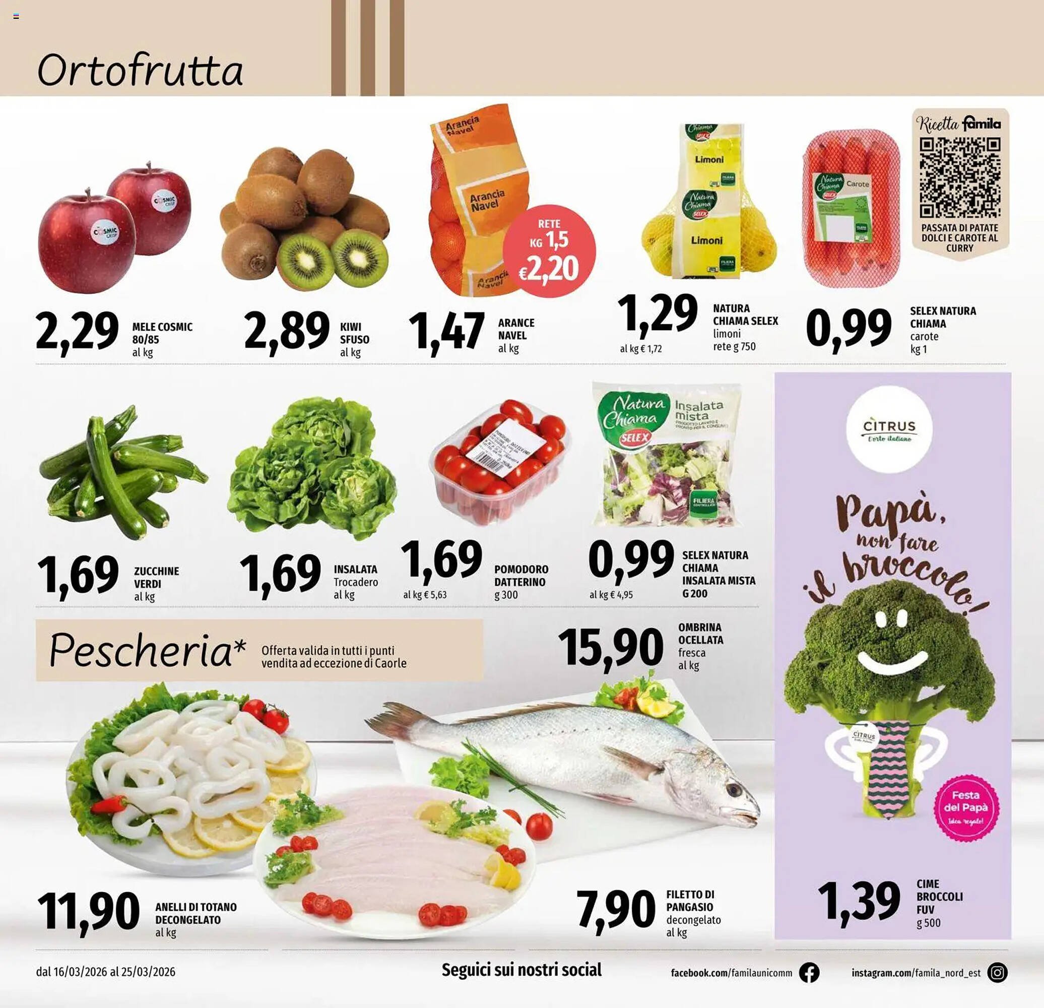 Volantino Famila (2026-03-16 - 2026-03-25)