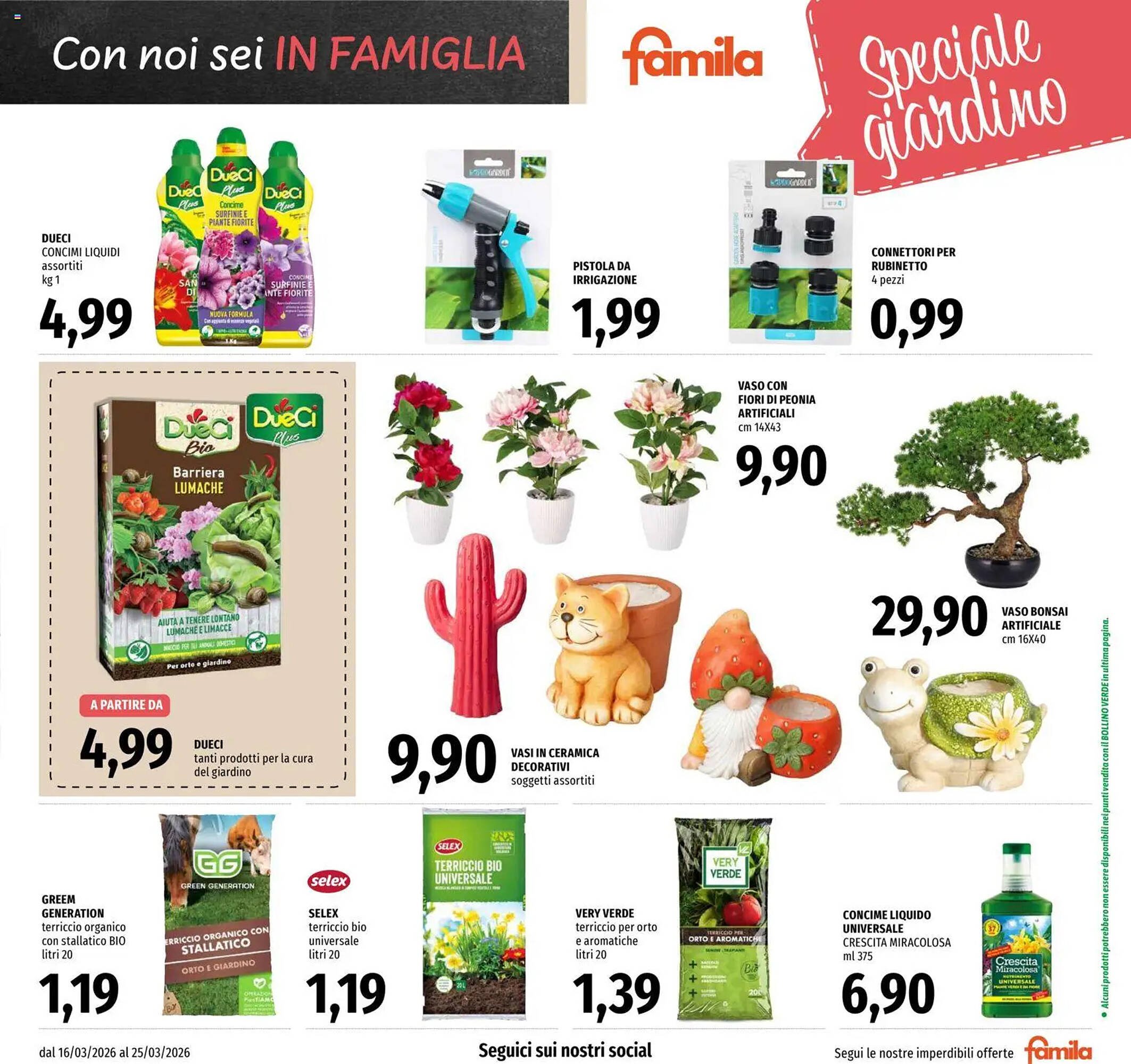 Volantino Famila (2026-03-16 - 2026-03-25)