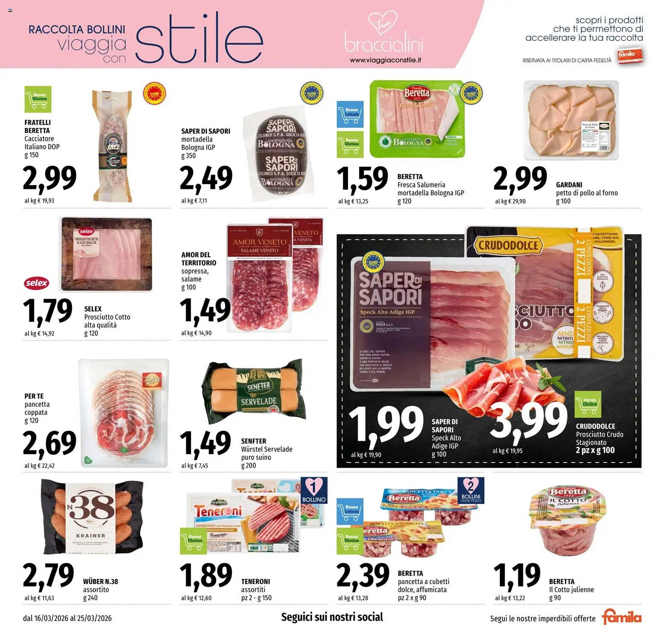 Volantino Famila (2026-03-16 - 2026-03-25)