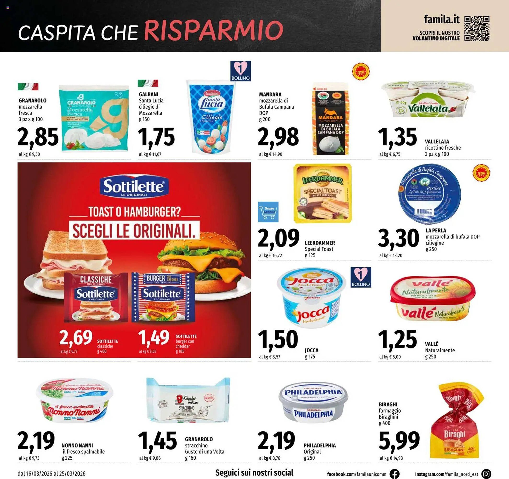 Volantino Famila (2026-03-16 - 2026-03-25)