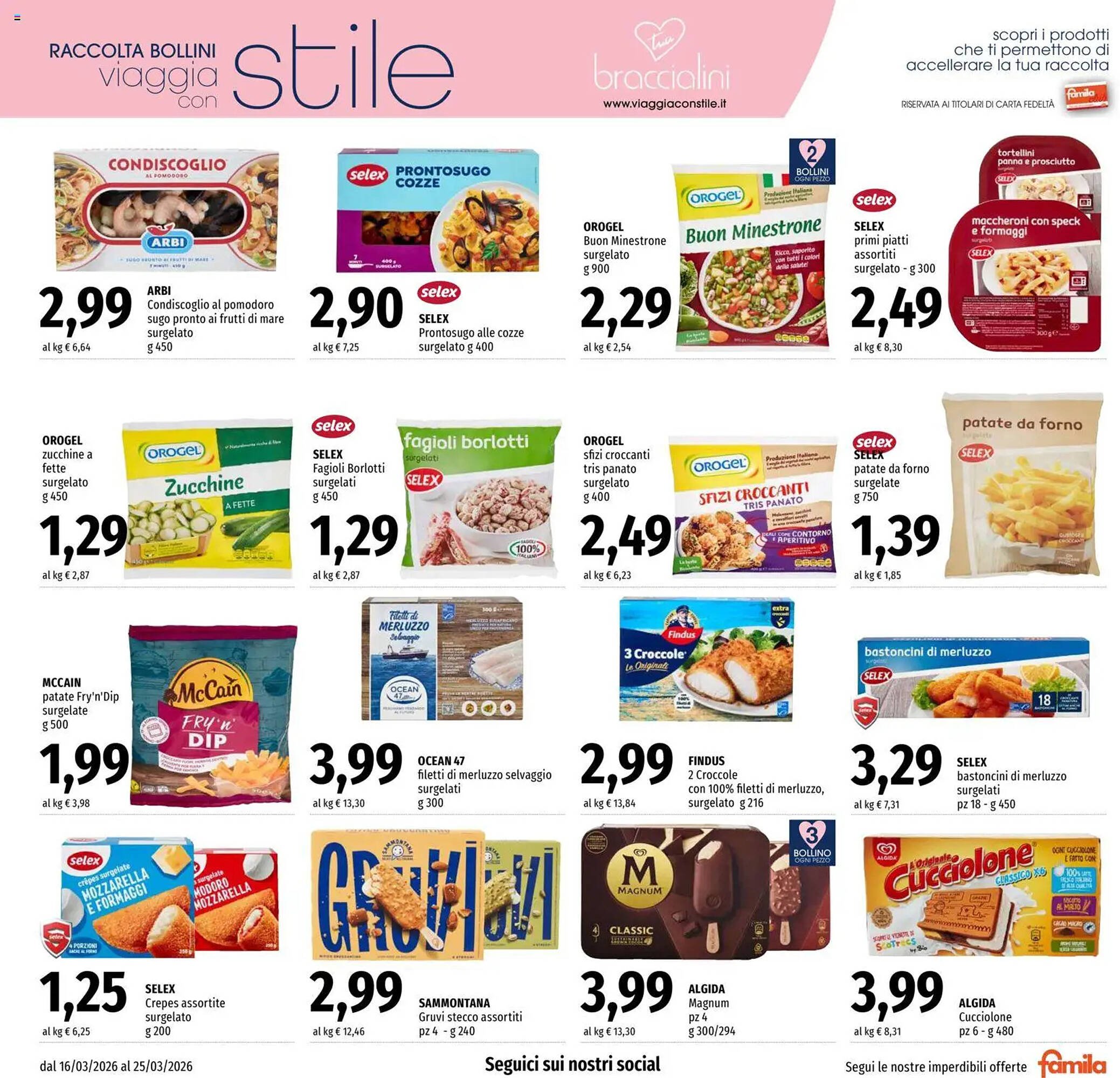 Volantino Famila (2026-03-16 - 2026-03-25)