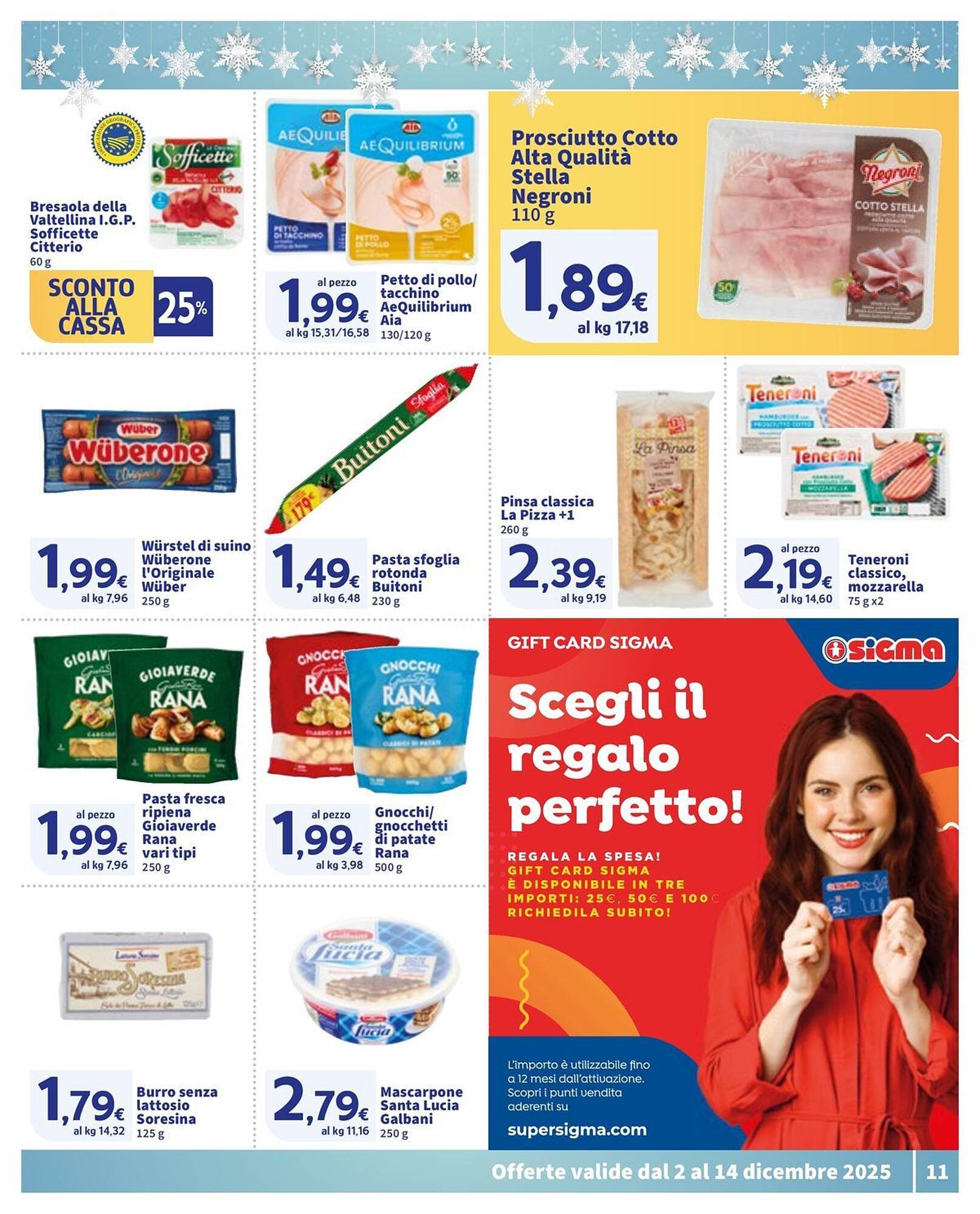 Volantino Sigma (2025-12-02 - 2025-12-14)