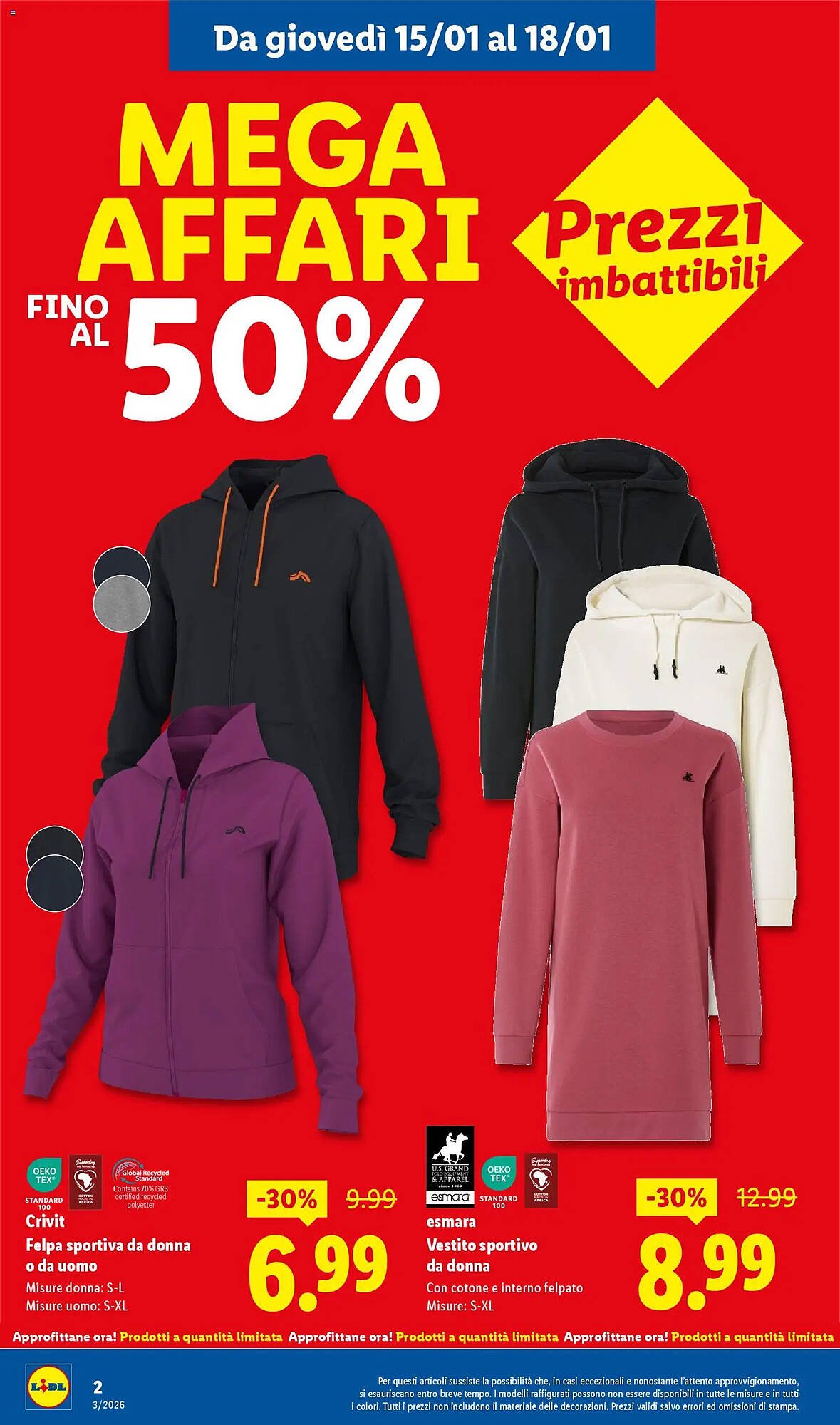 Volantino Lidl (2026-01-15 - 2026-01-18)