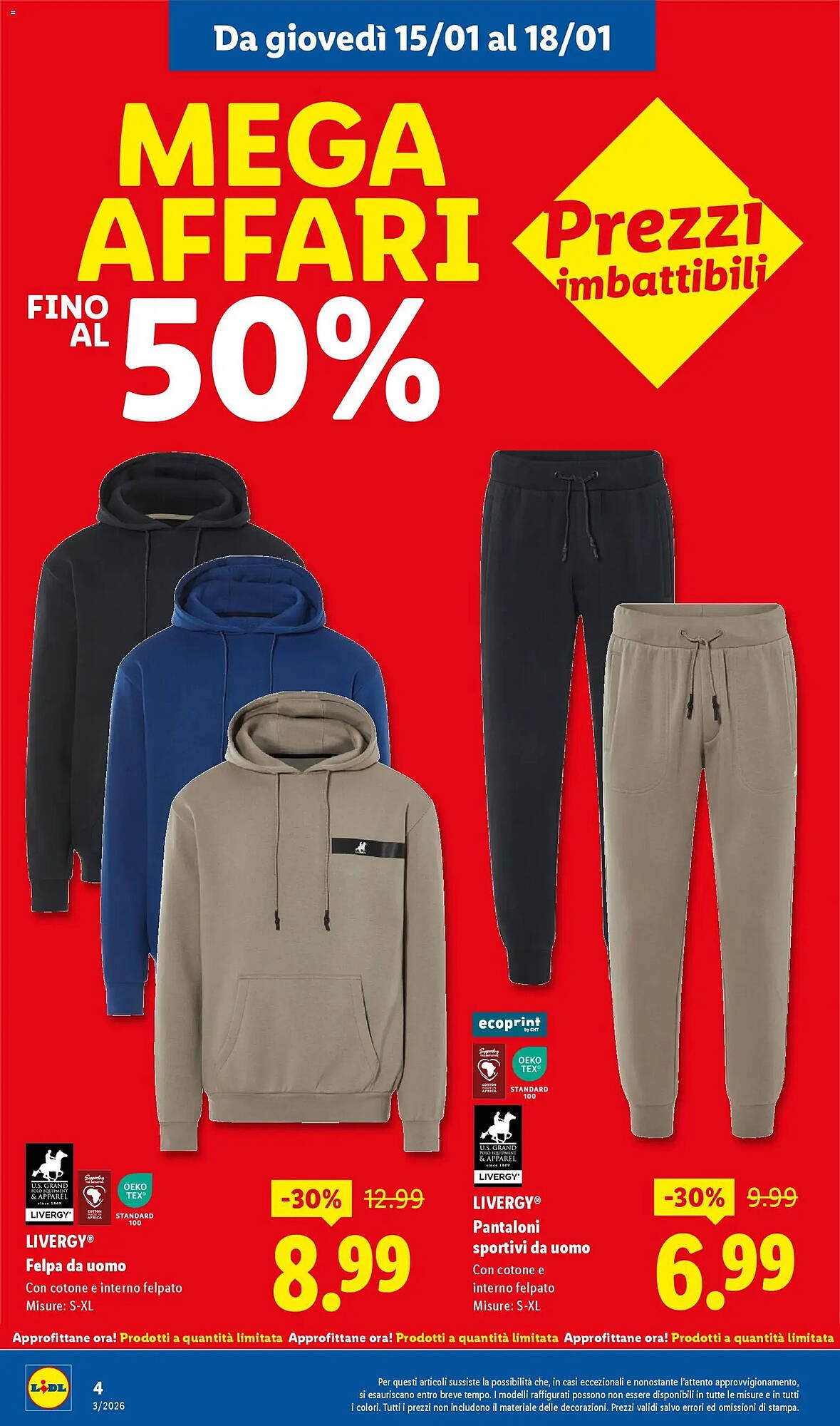 Volantino Lidl (2026-01-15 - 2026-01-18)