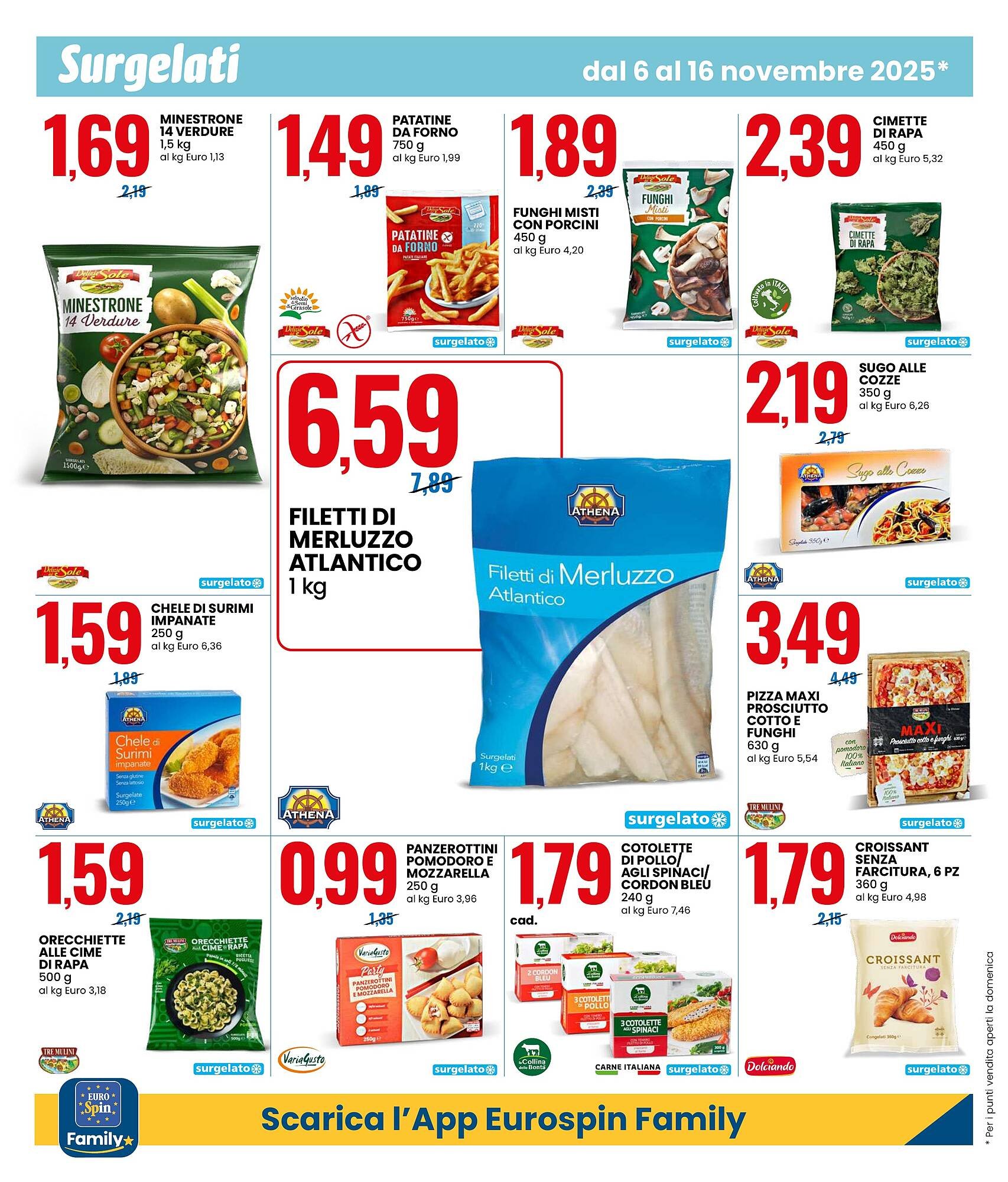 Volantino Eurospin (2025-11-06 - 2025-11-16)