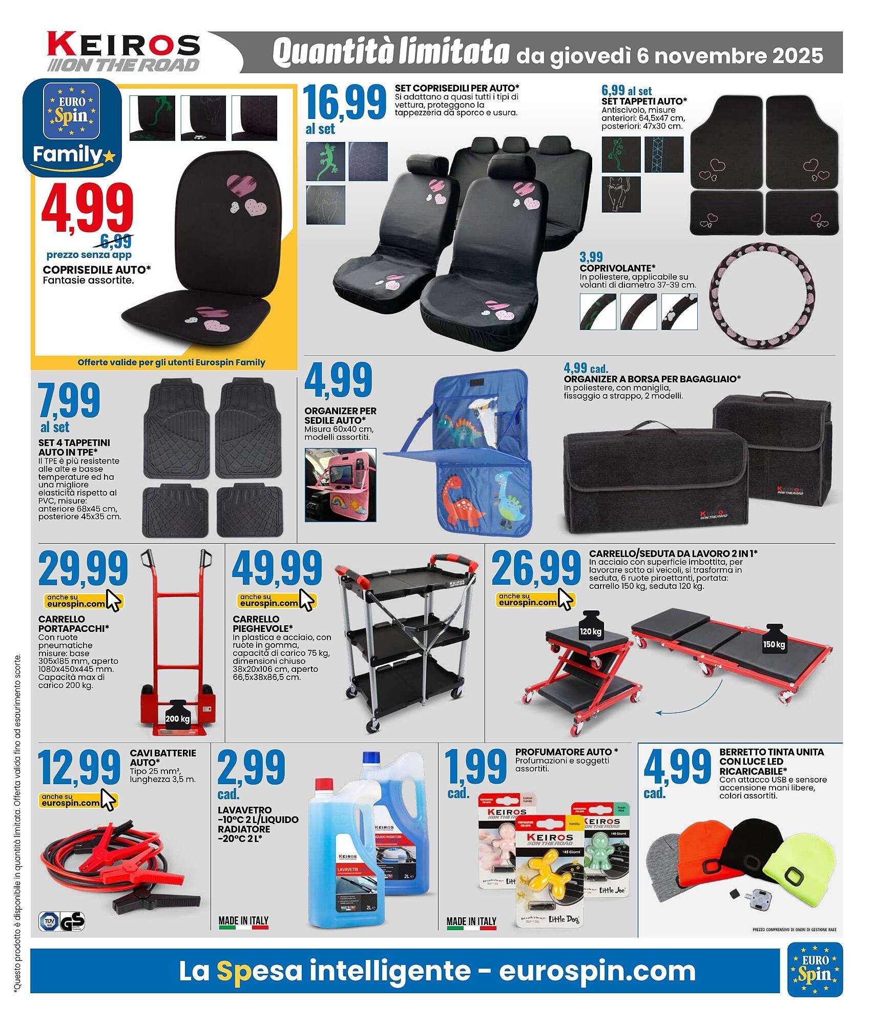 Volantino Eurospin (2025-11-06 - 2025-11-16)