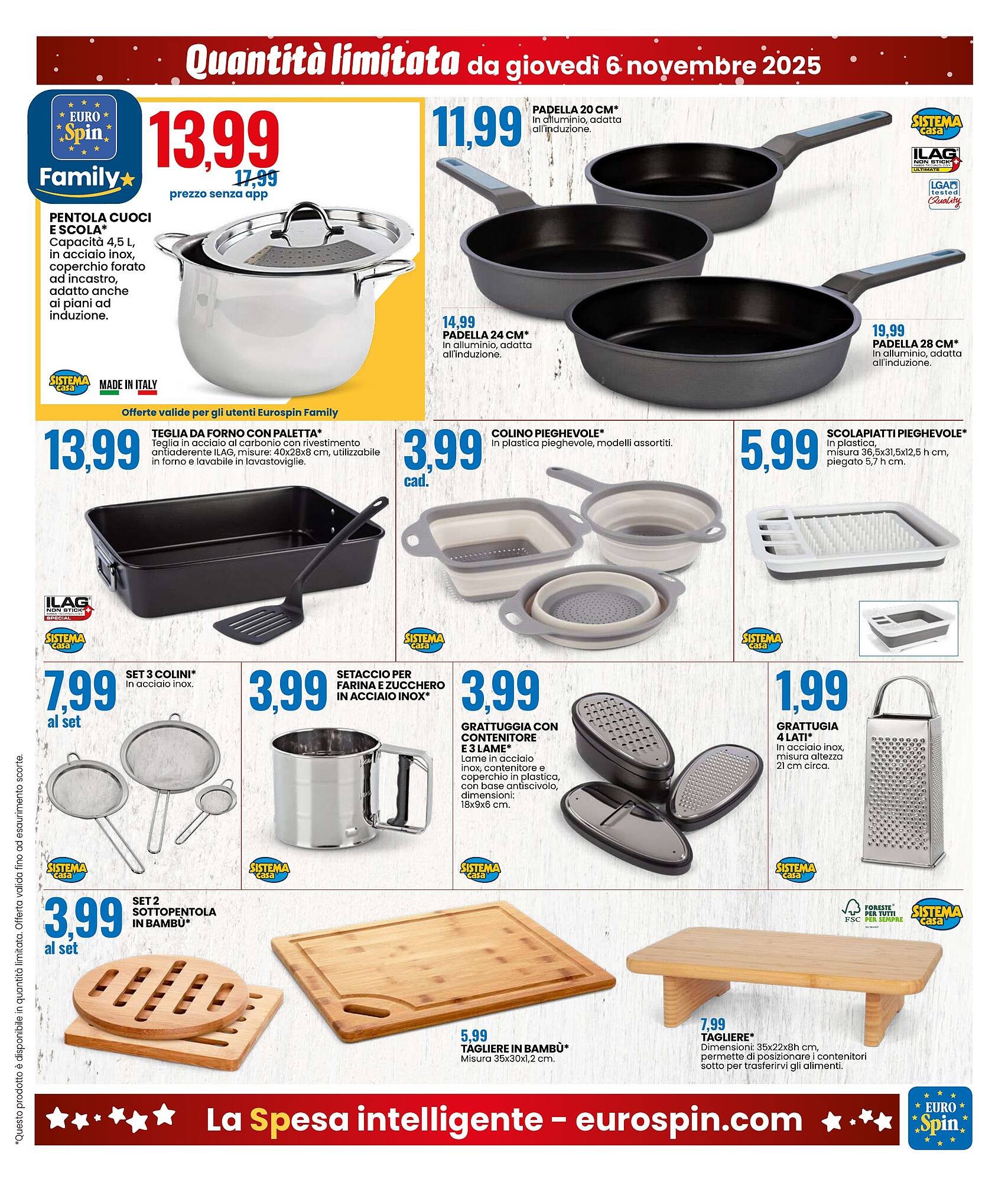 Volantino Eurospin (2025-11-06 - 2025-11-16)