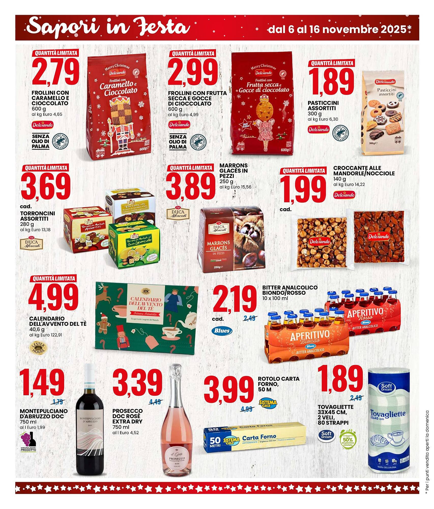 Volantino Eurospin (2025-11-06 - 2025-11-16)