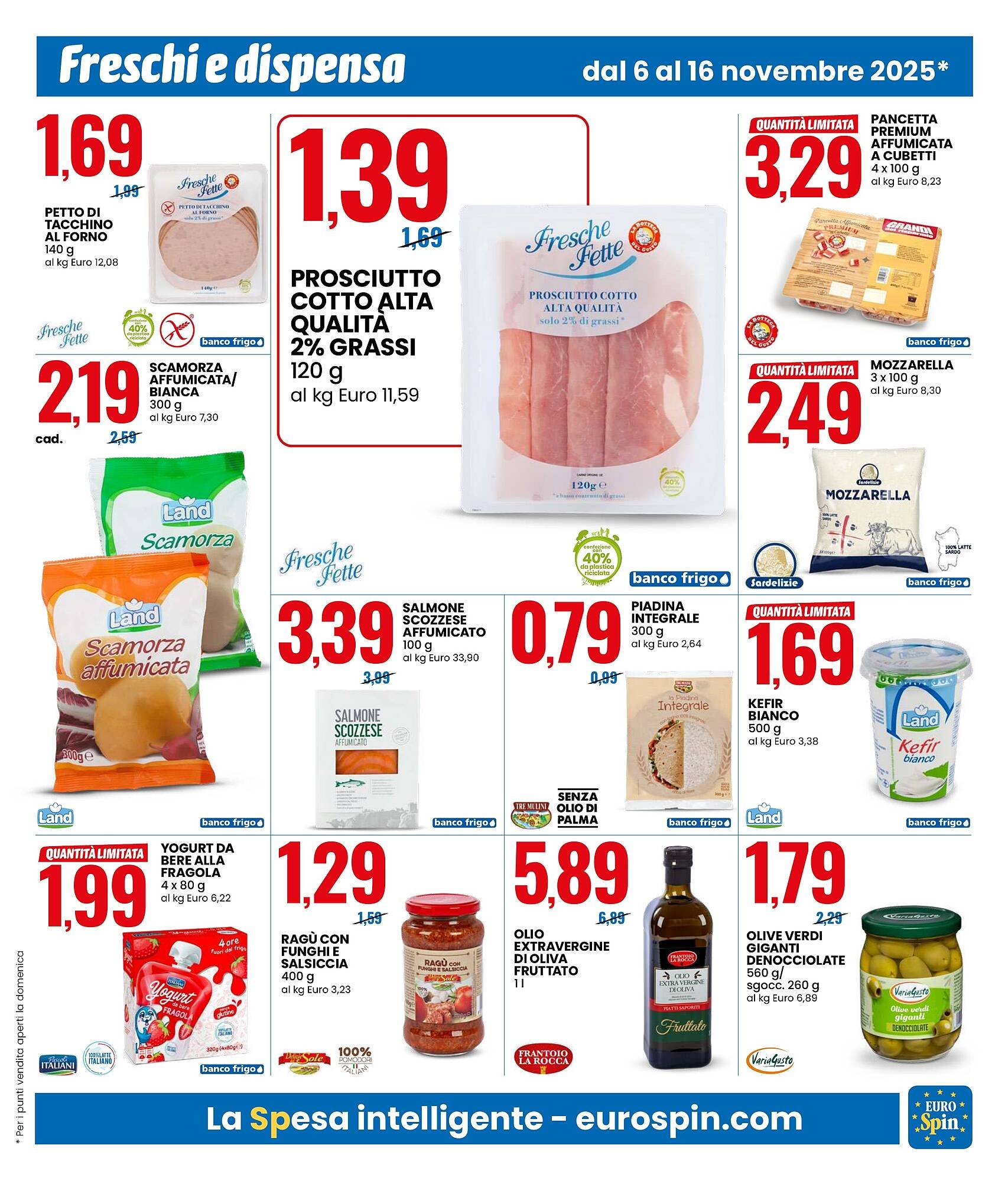 Volantino Eurospin (2025-11-06 - 2025-11-16)